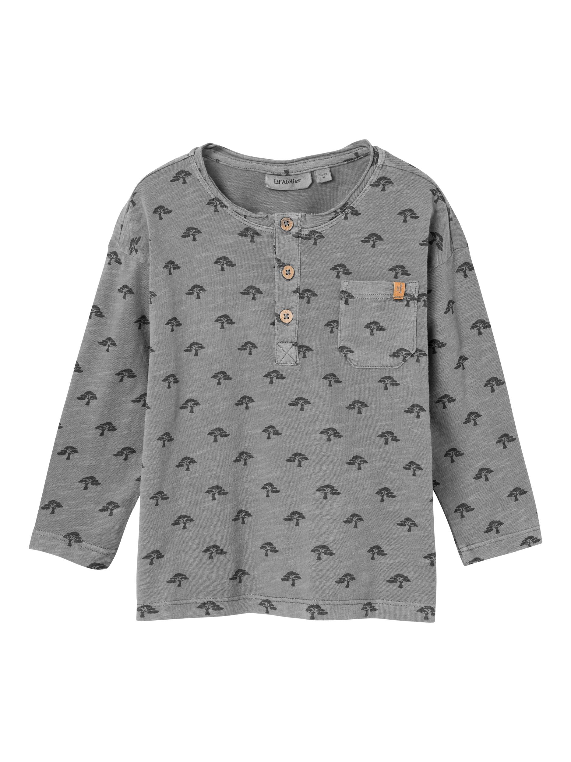 Lil Atelier Liam Oversize Skjorte – Støvet Blå Stil