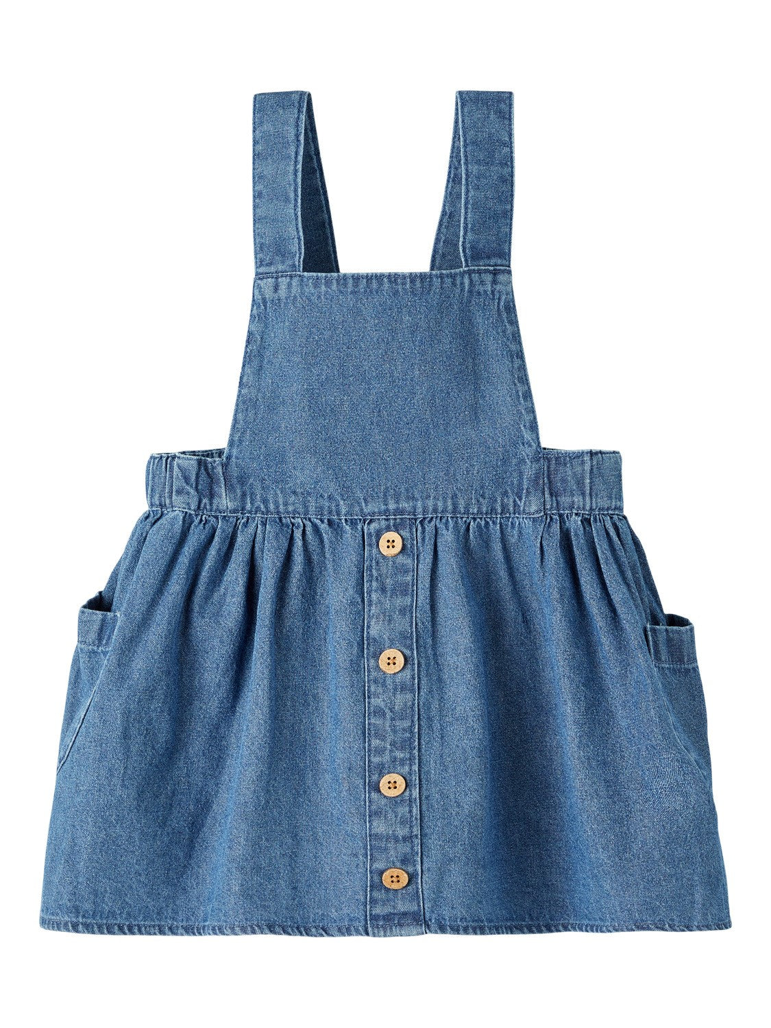 Lil Atelier Rongel Cowboykjole i Blå Denim – Økologisk Stil
