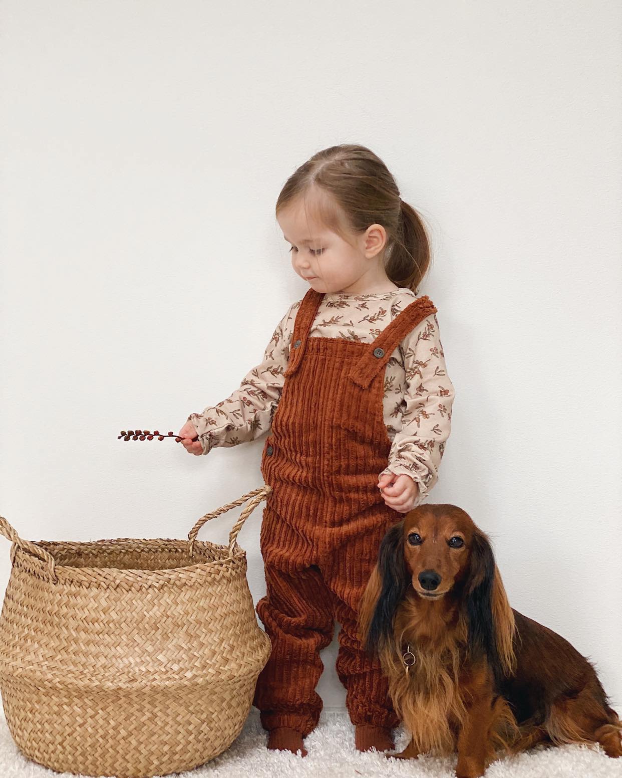 Søde Lil Atelier Baby Overalls i Tortoise Shell Farve