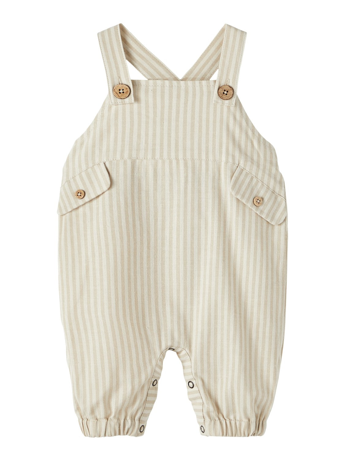 Lil Atelier Diogo Løs Overall – Turtledove – Fantastisk Tilbud!