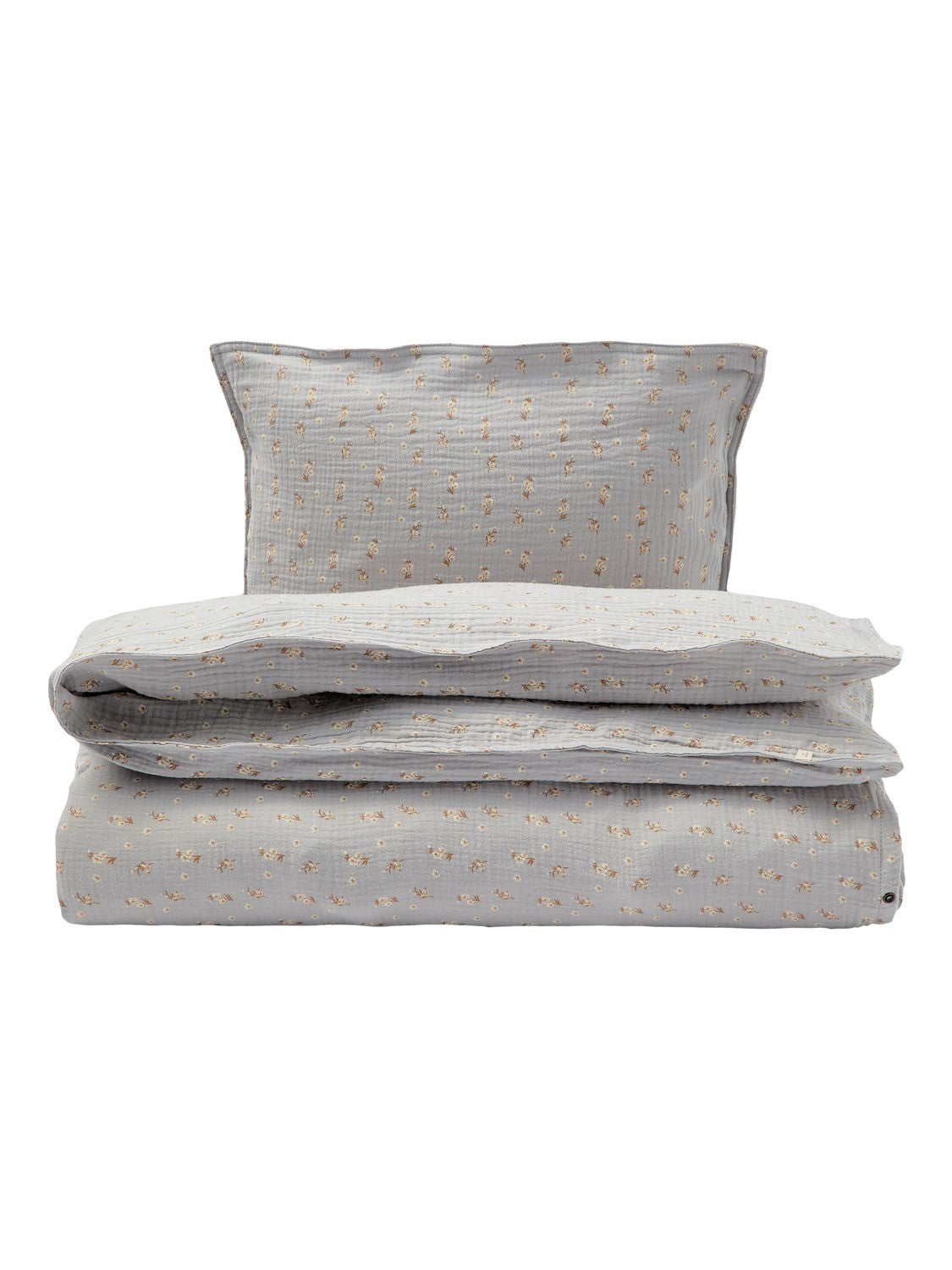 Lil Atelier Dano Junior Sengetøj – Blomsterprint i Muslin