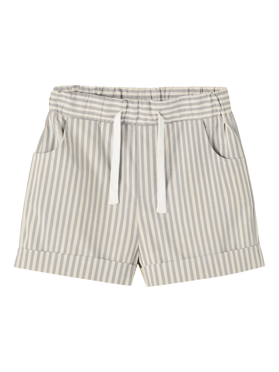 Lil Atelier Diogo Løse Shorts - Harbor Mist - Udsalg!