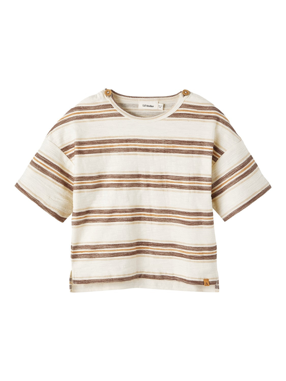 Lil Atelier Dodo Oversize T-shirt – Turtledove tilbud