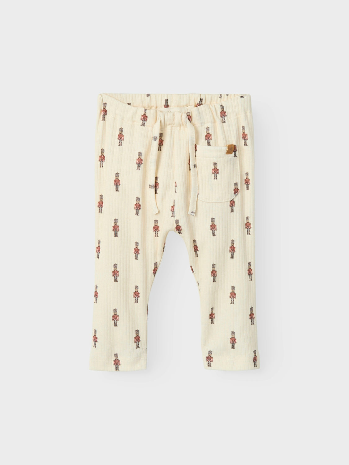 Lil Atelier Gio Ban Bukser – Turtledove Toy Soldier