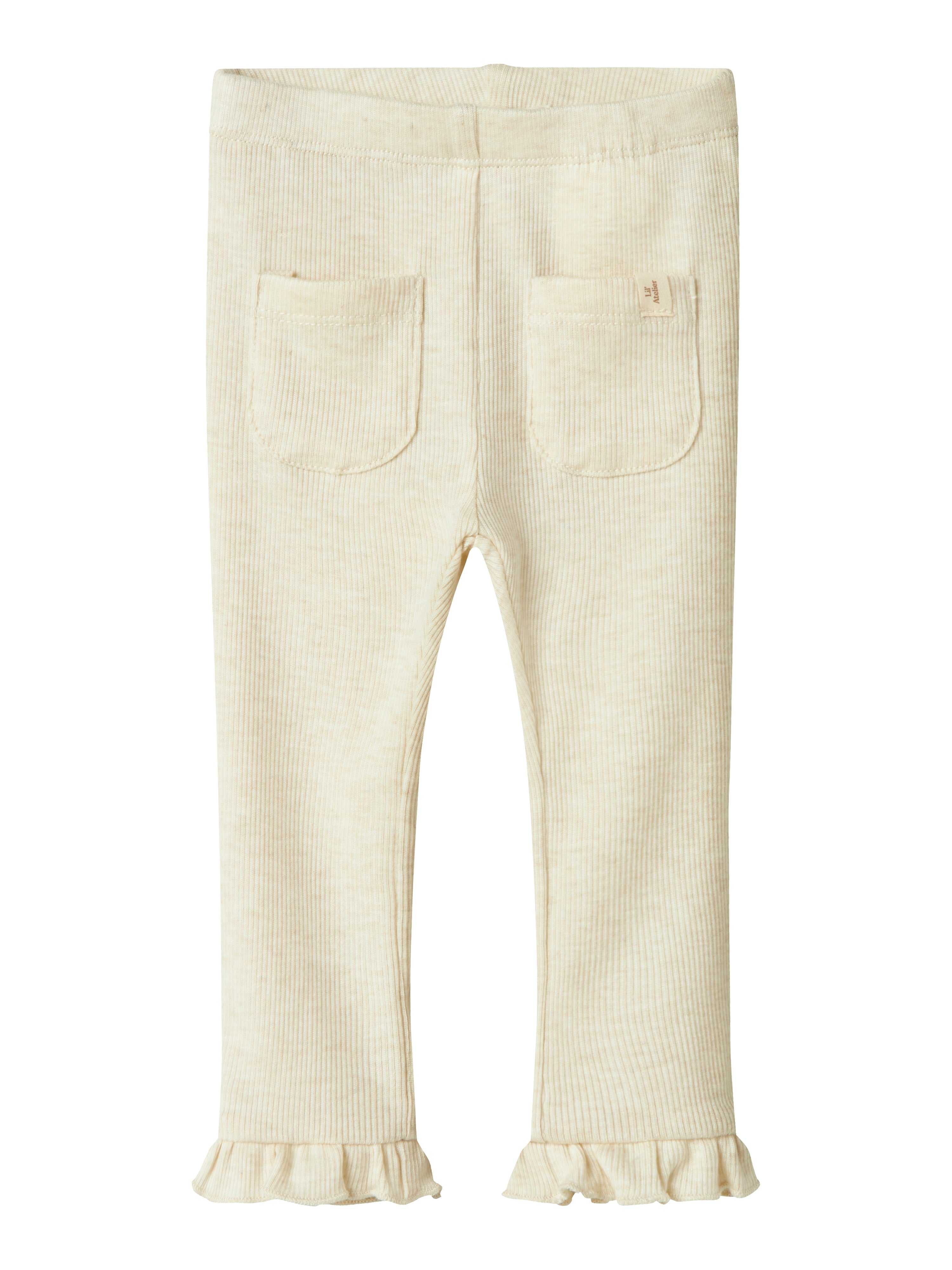 Lil Atelier Darla Slim Legging – Turtledove Tilbud!