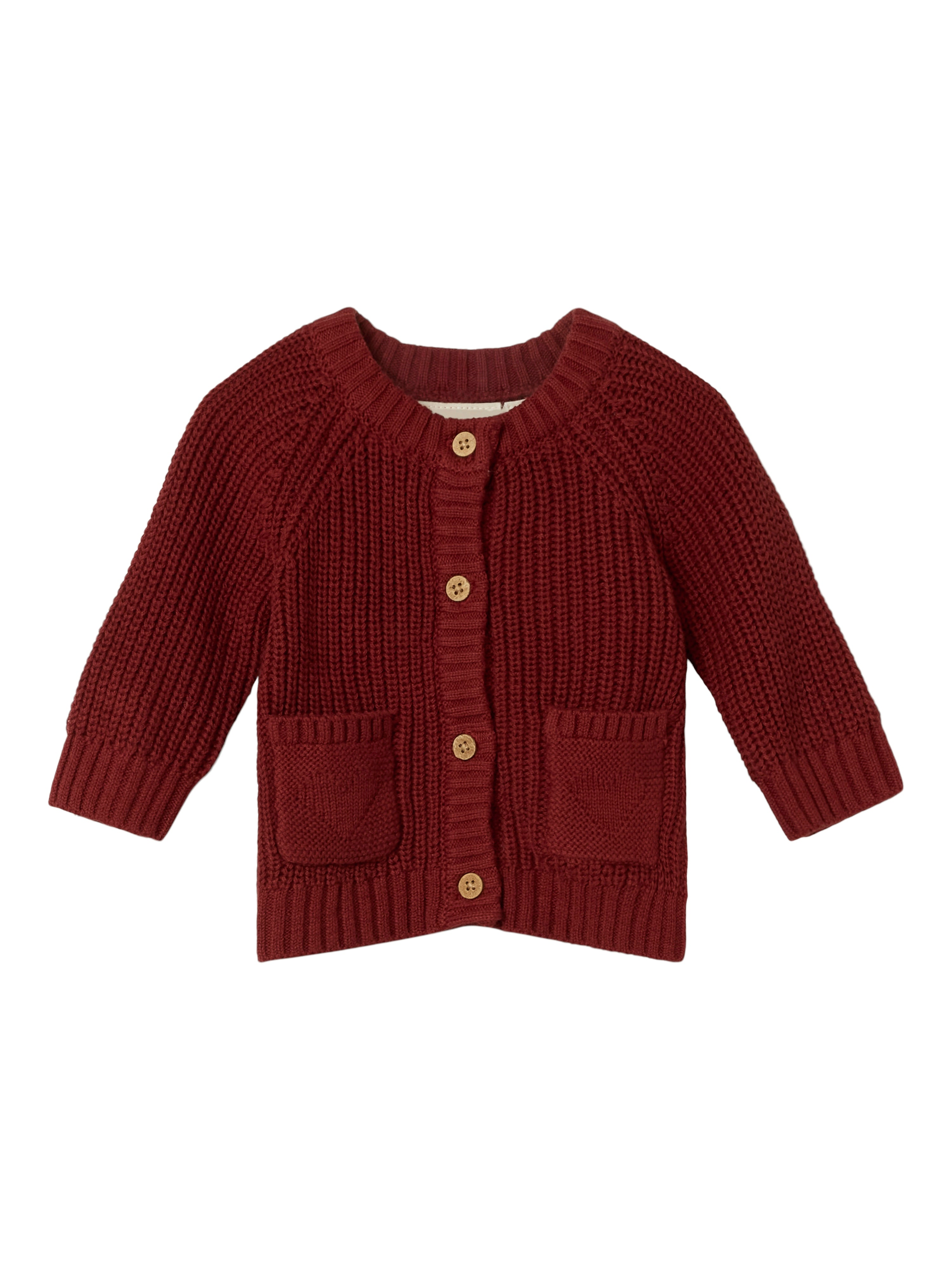 Lil Atelier Emlen Lis Cardigan - Krydret Æble til Børn