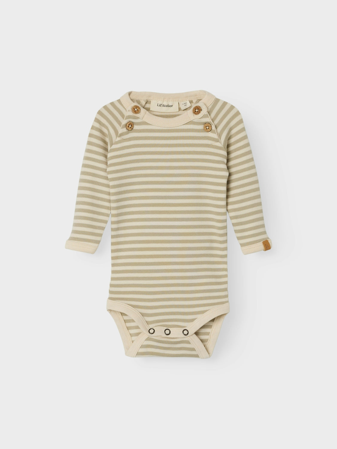 Lil Atelier Fon Body – Mosgrå – Komfortabel til Børn