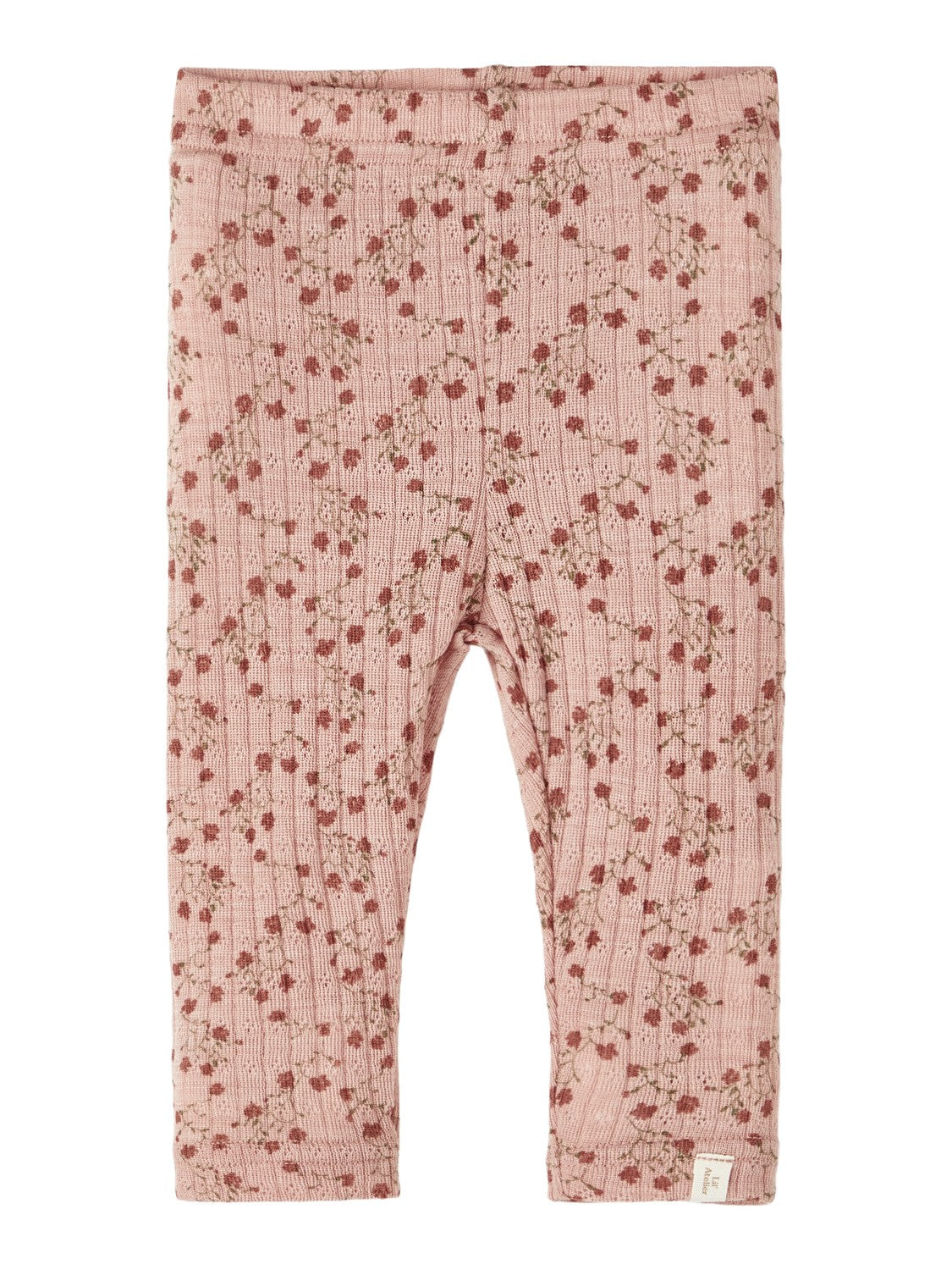 Lil Atelier Farga Uld Leggings - Roebock - Black Friday Tilbud