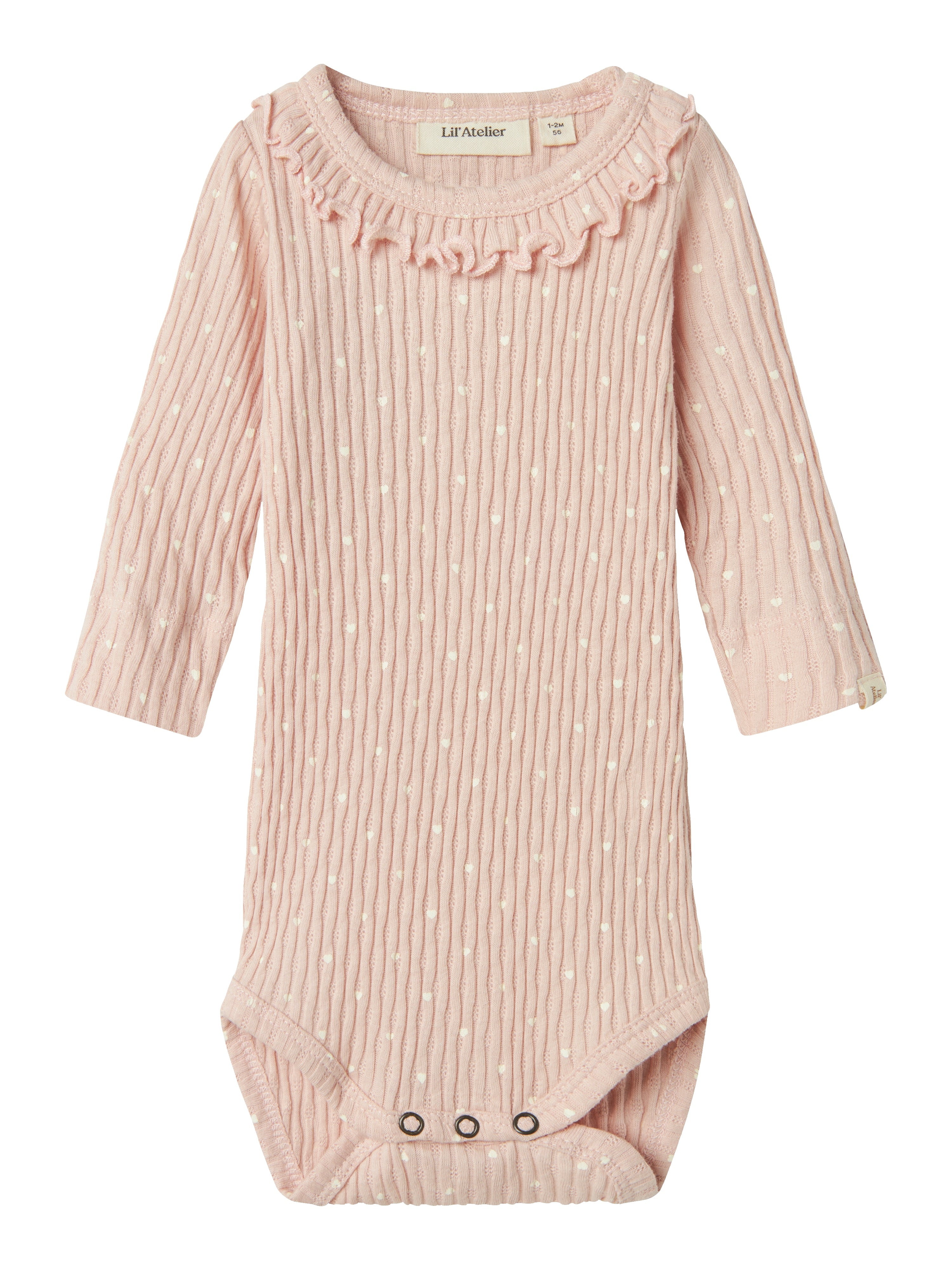 Lil Atelier Fiducia Slim Body med Hjerteprint - Sødt Design