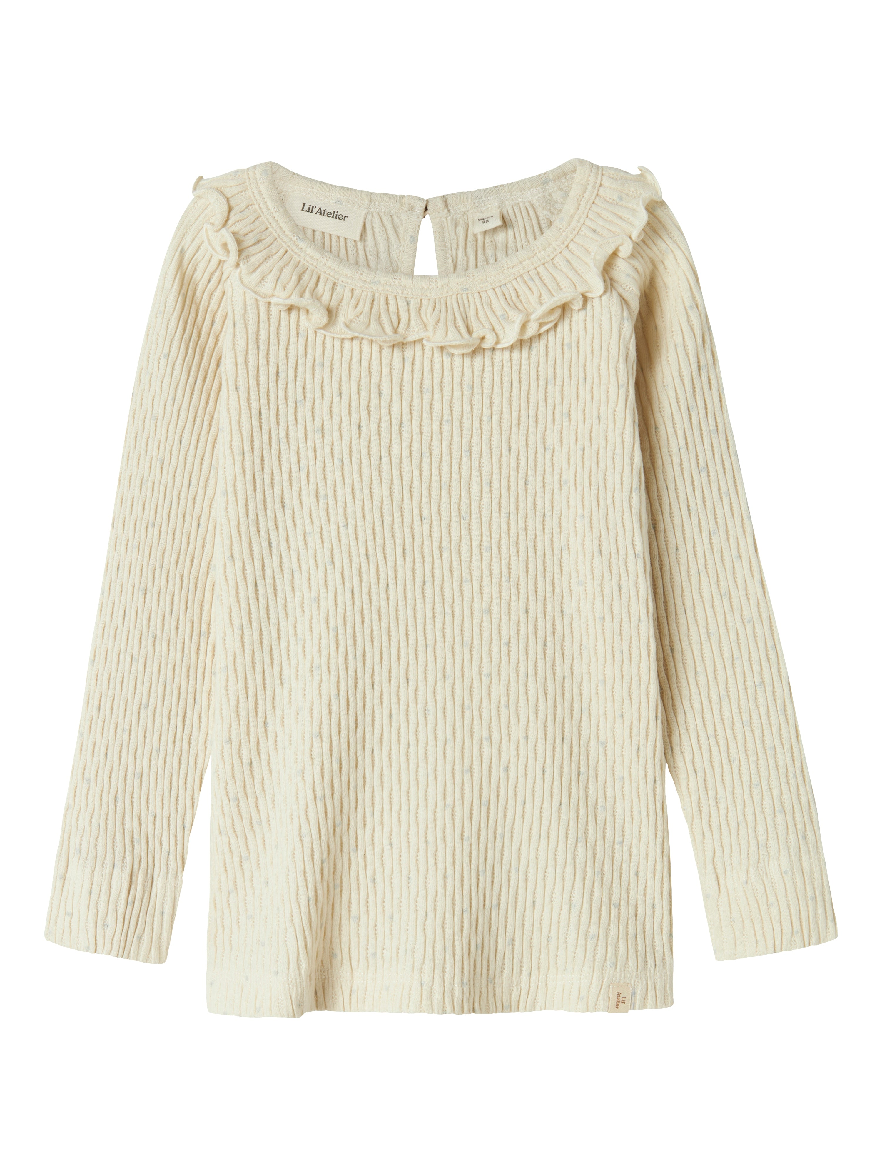 Lil Atelier Fiducia Hjertebluse – Turtledove Tilbud!