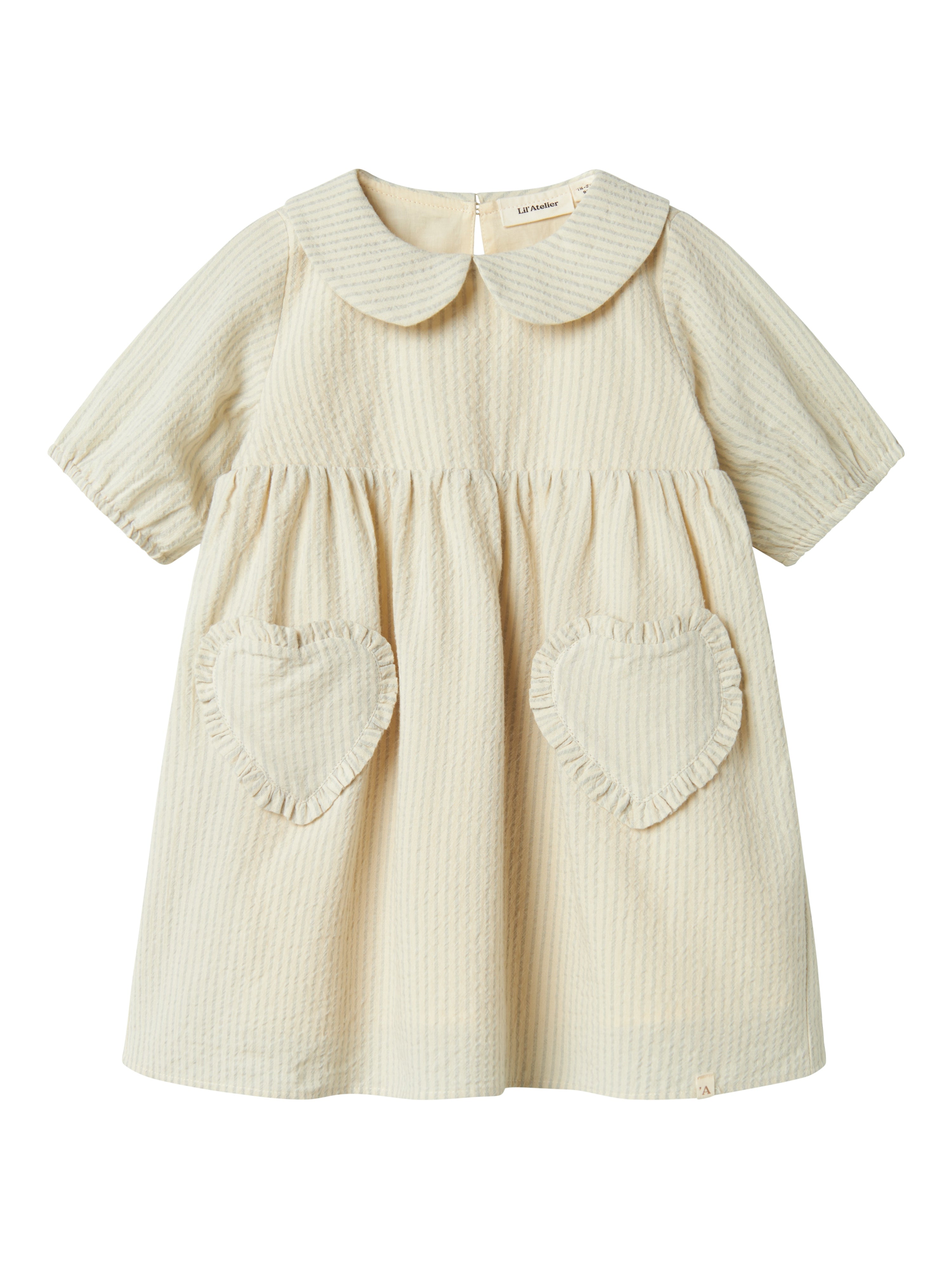 Lil Atelier Folly Kjole – Løs Pasform – Vapor Blue