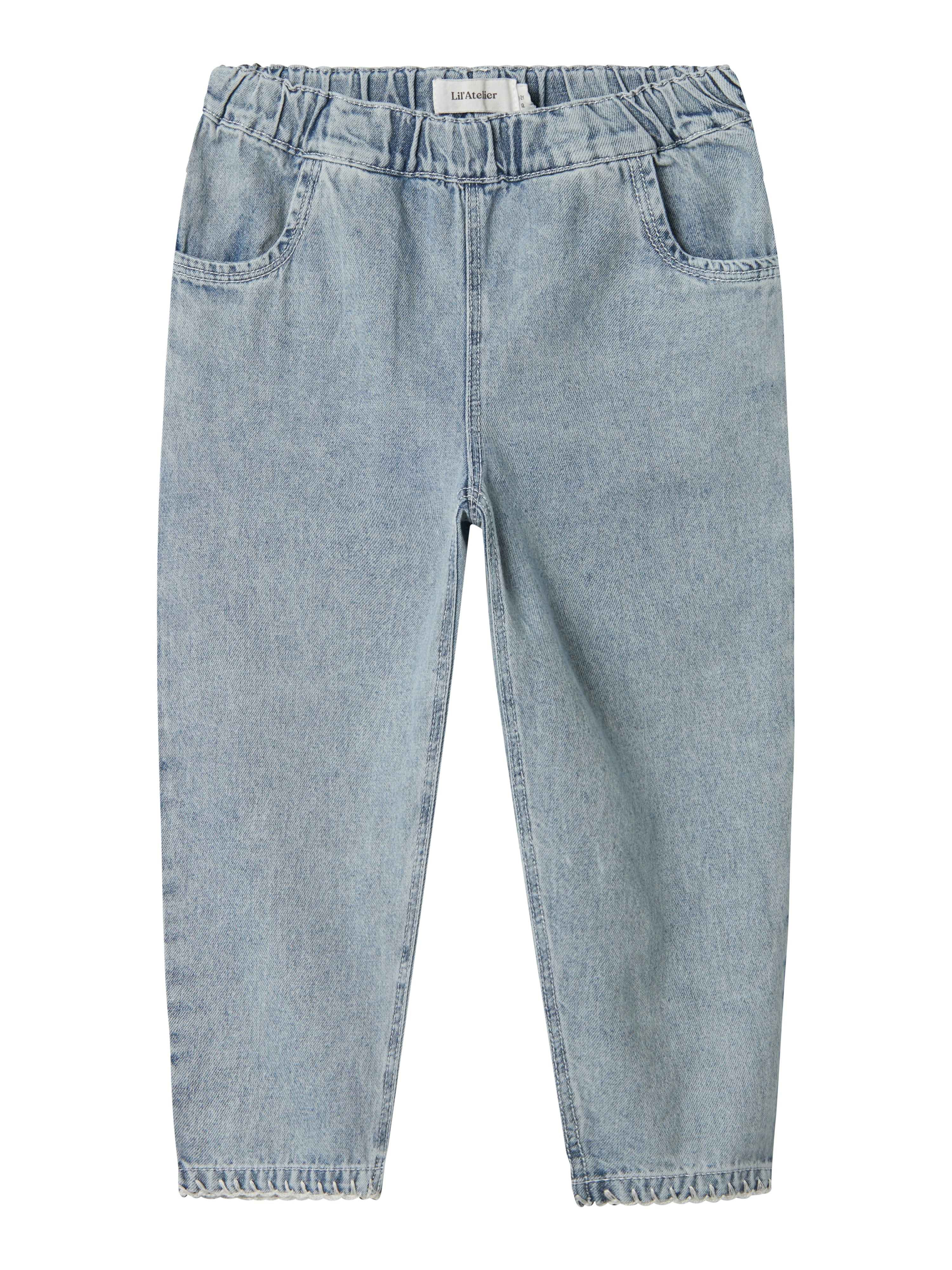 Lil Atelier Funda Løse Jeans – Mørkeblå Denim Tilbud!