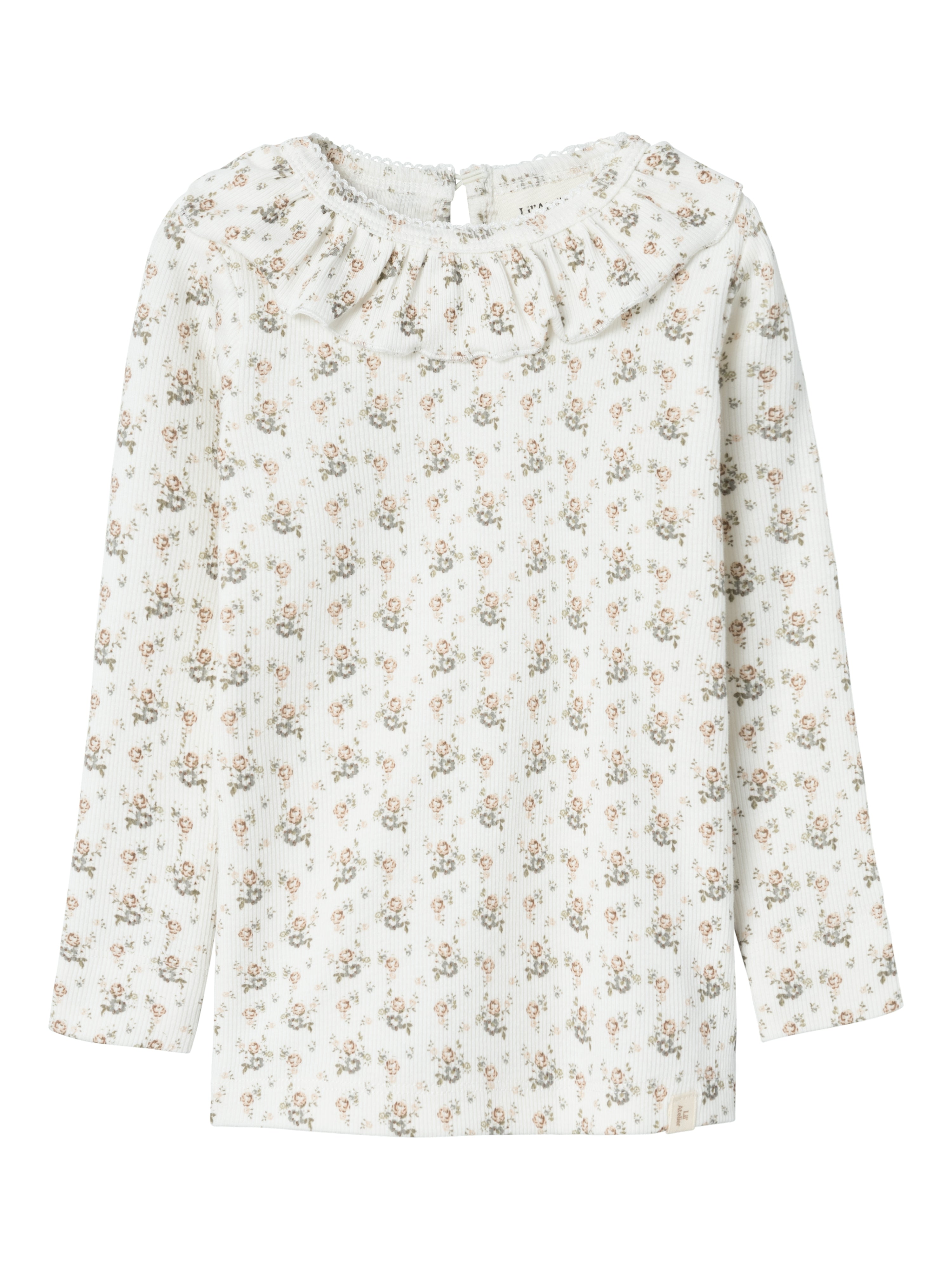 Lil Atelier Gago Kni Slim Bluse – Kokosmælk – TILBUD!