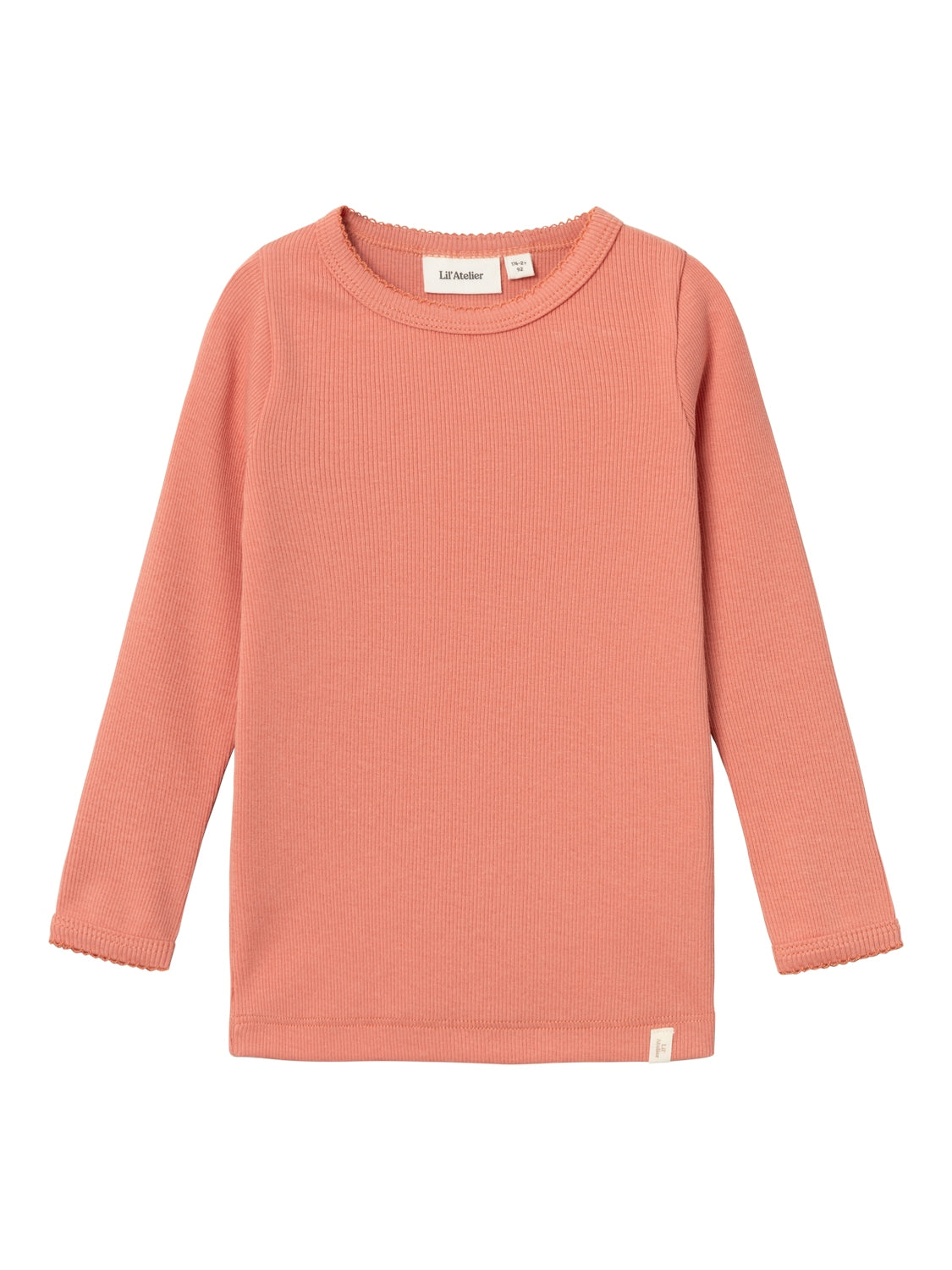 Lil Atelier Gago Kin Slim Bluse - Canyon Clay Must-Have
