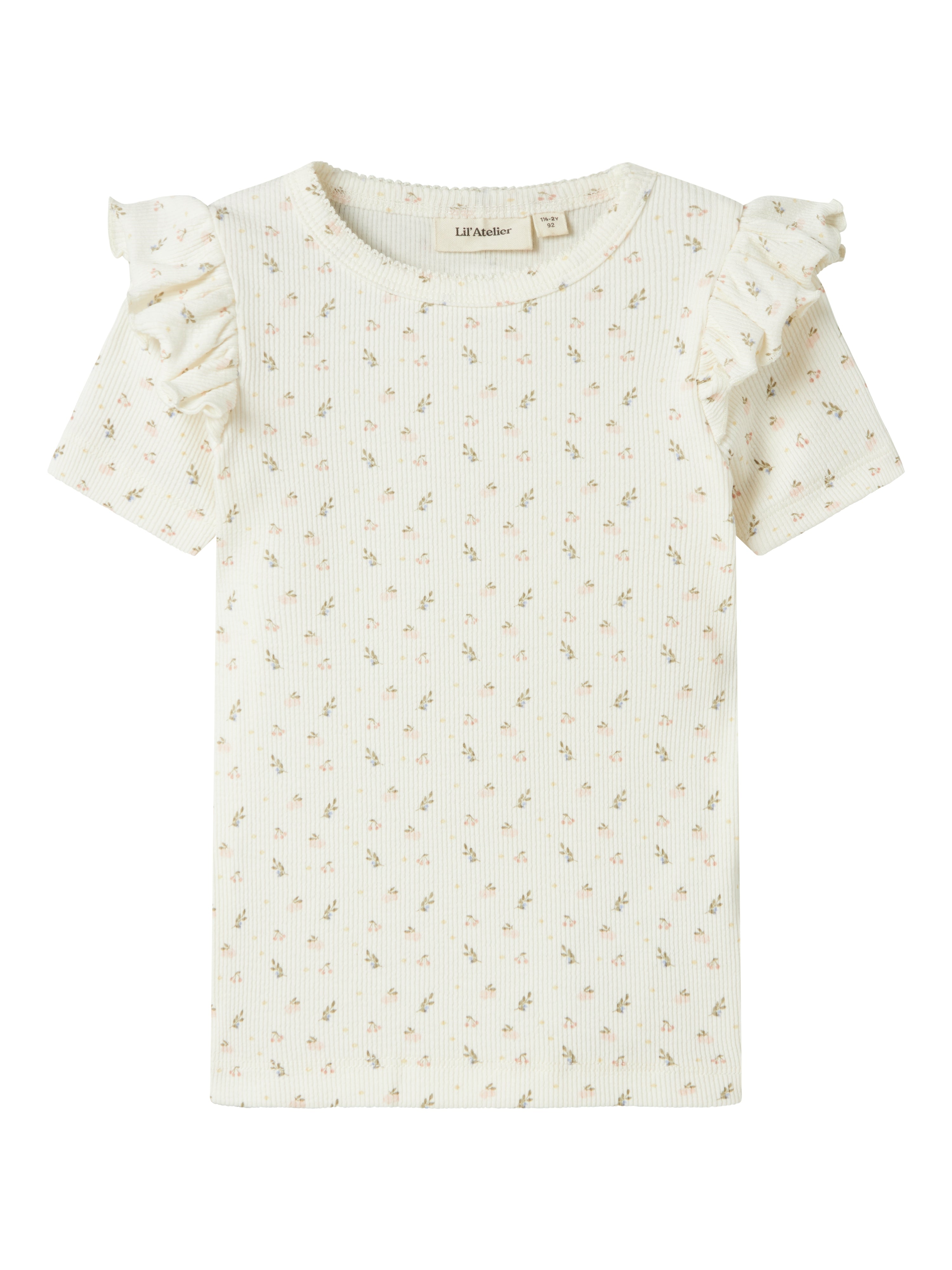 Lil Atelier Gago Kuo Slim Top – Kokosmælk – Udsalg!