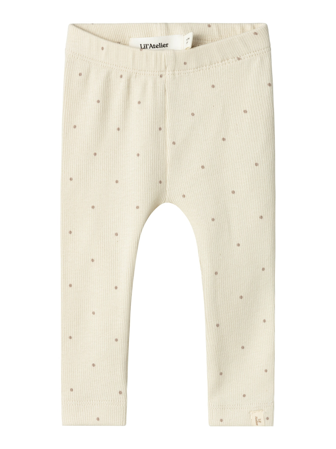Lil Atelier Gago Kye Slim Leggings - Birch - Black Friday Tilbud