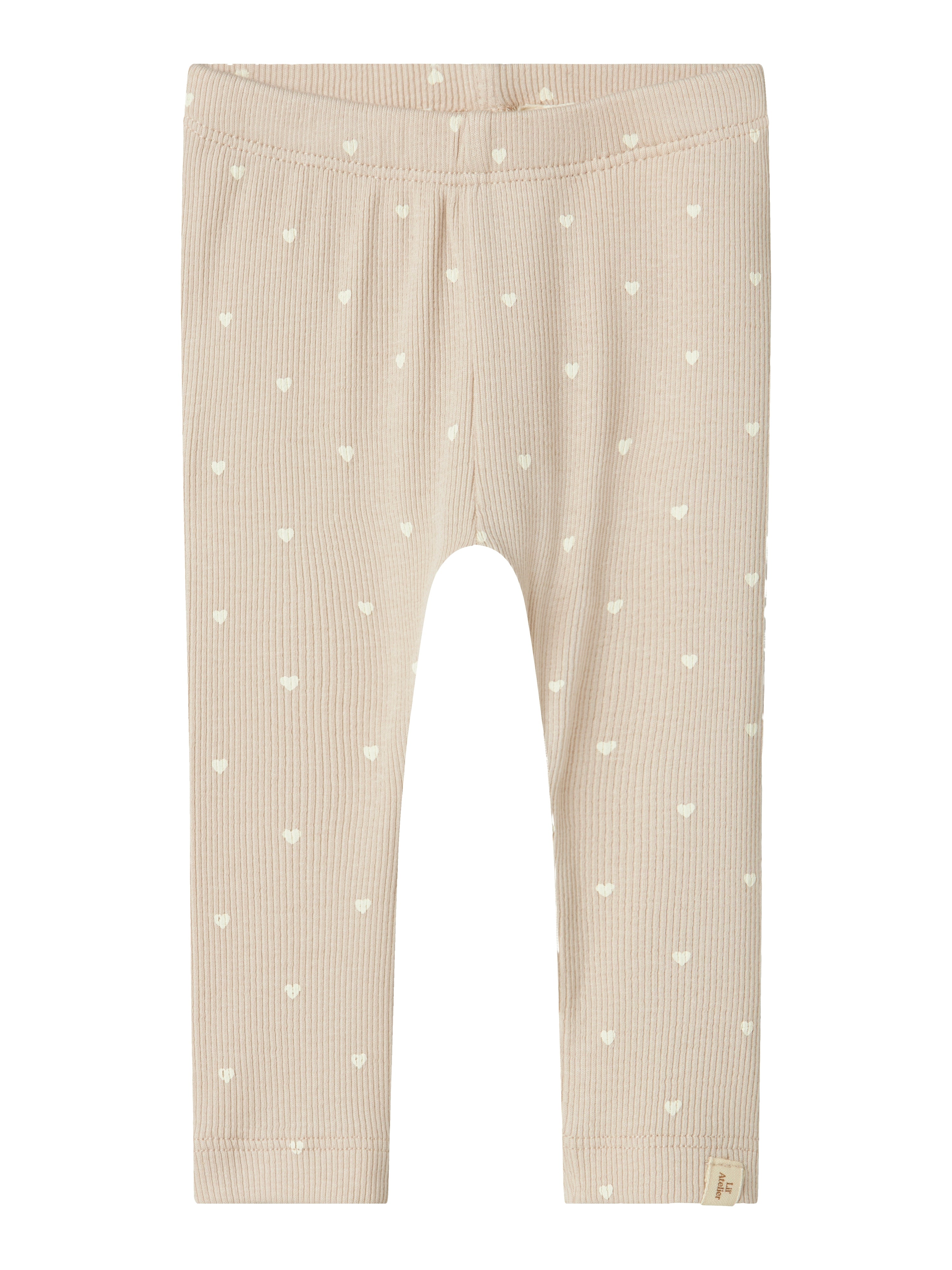 Lil Atelier Gago Leggings - Grå Morn Hjerte på tilbud!