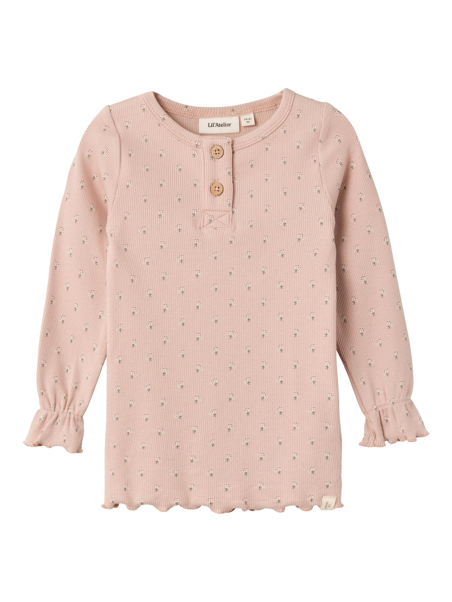 Lil Atelier Gago Fia Bluse – Rose Dust – Udsalg!