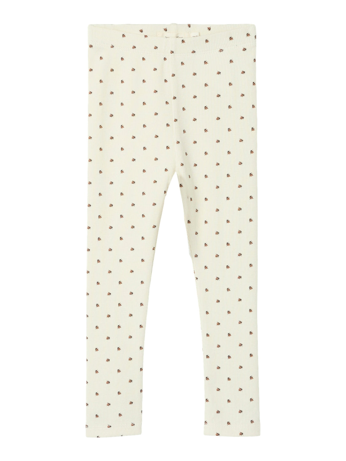 Lil Atelier Lago Kye Leggings med mariehøneprint - Turtledove