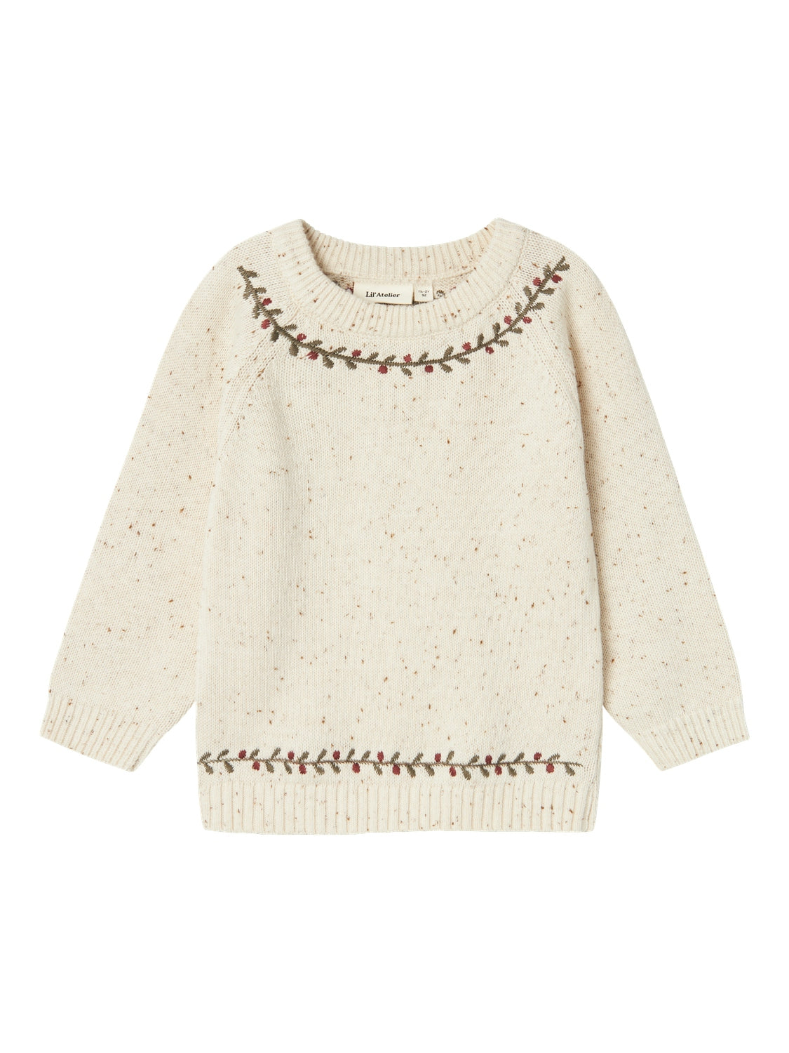 Lil Atelier Galto Rio Knit – Festlig Juledragt til Børn