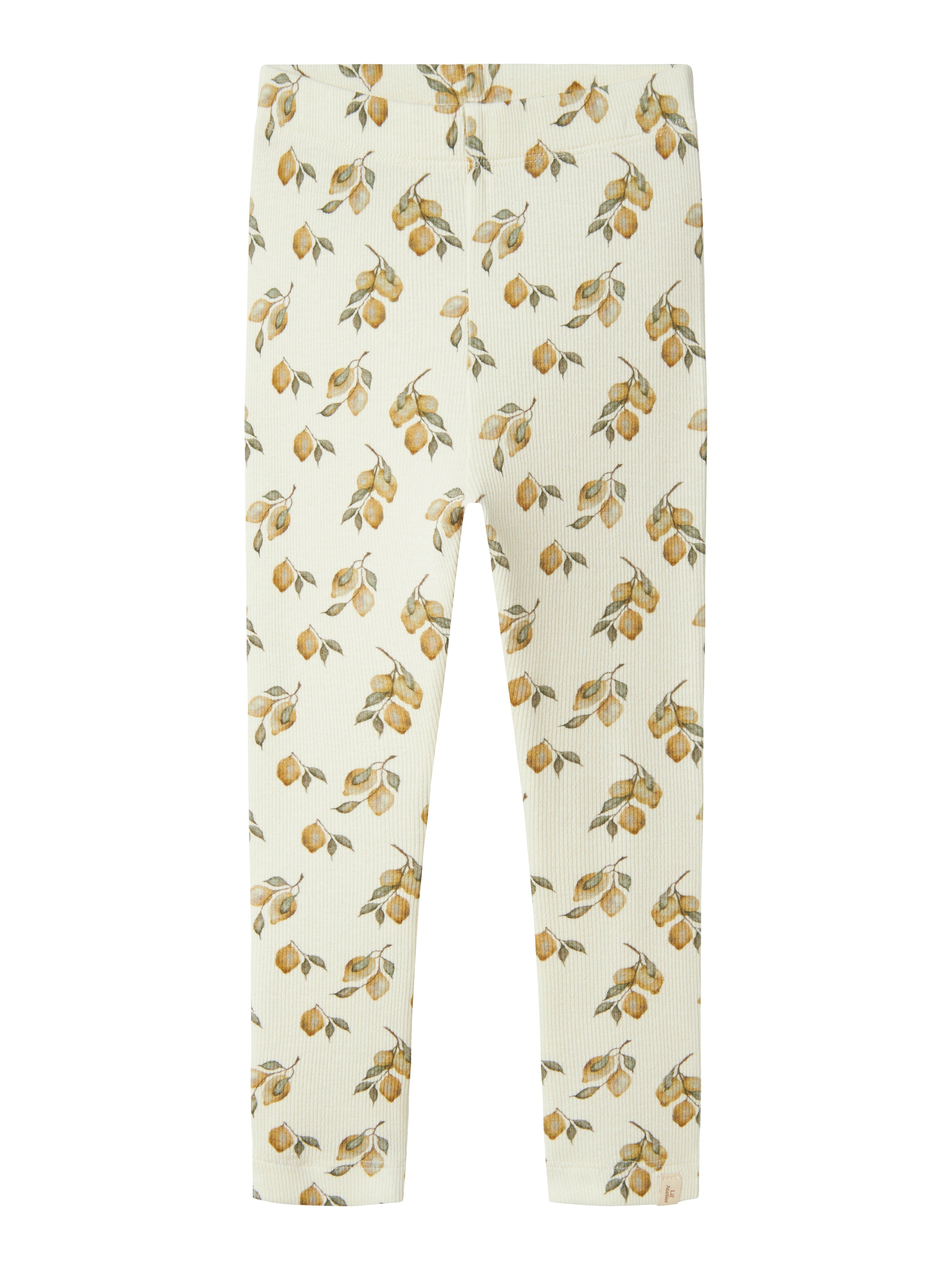 Lil Atelier Gavo Slim Leggings – Turtledove Lemon Tilbud