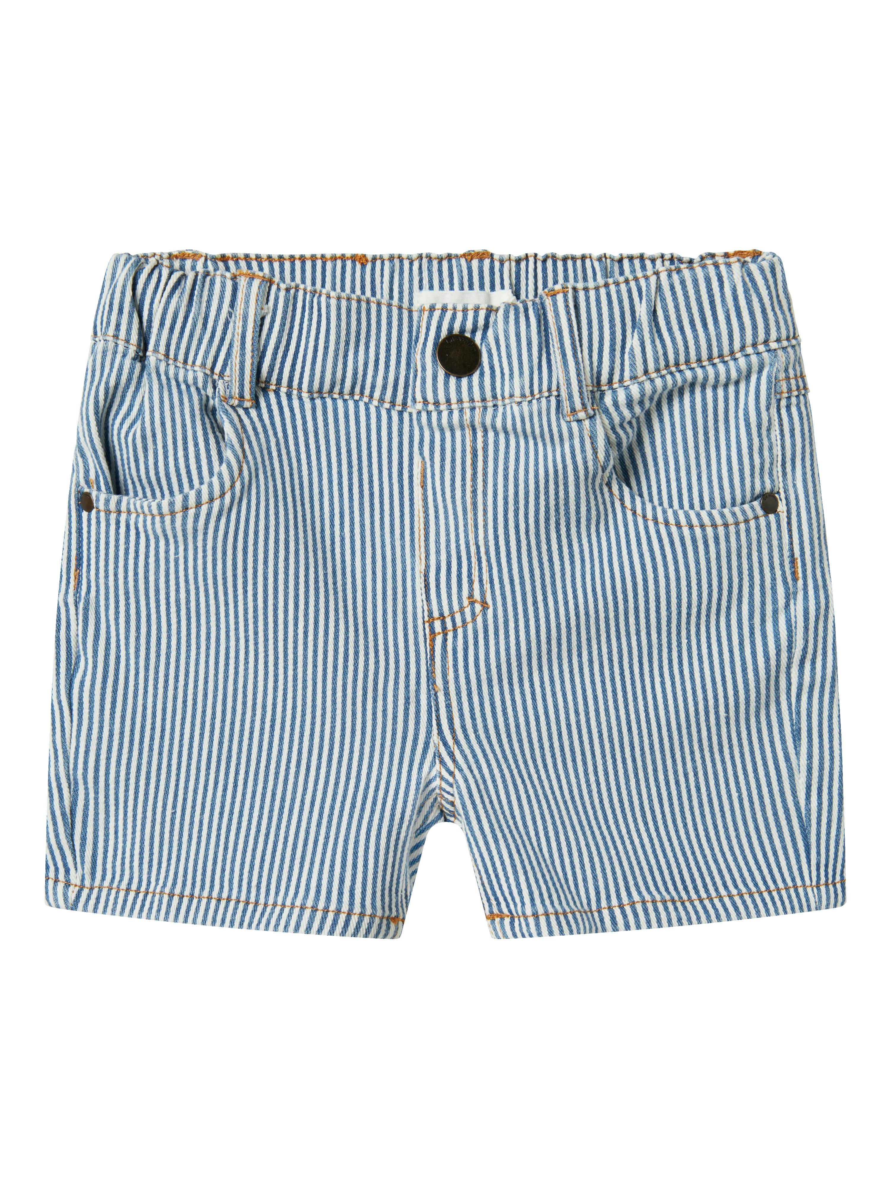 Lil Atelier Halfdan Løse Shorts - Zen Blue - Udsalg!