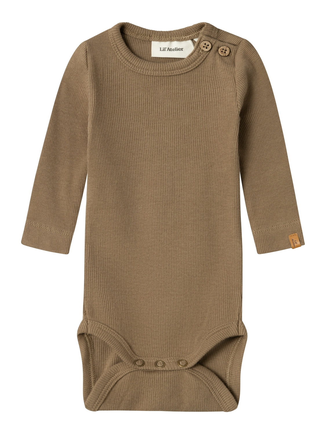 Lil Atelier Halli Body - Sepia Tint - Økologisk Komfort