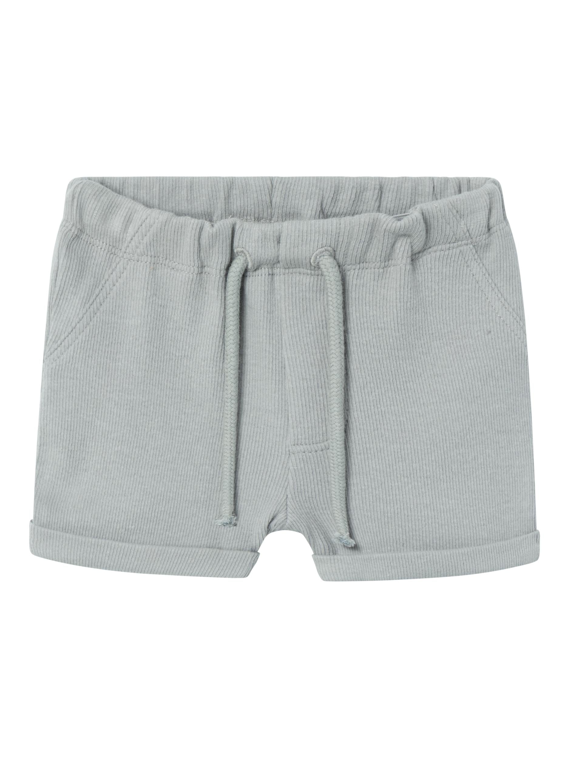 Lil Atelier Halli Shorts - Limestone: Komfort til varme dage