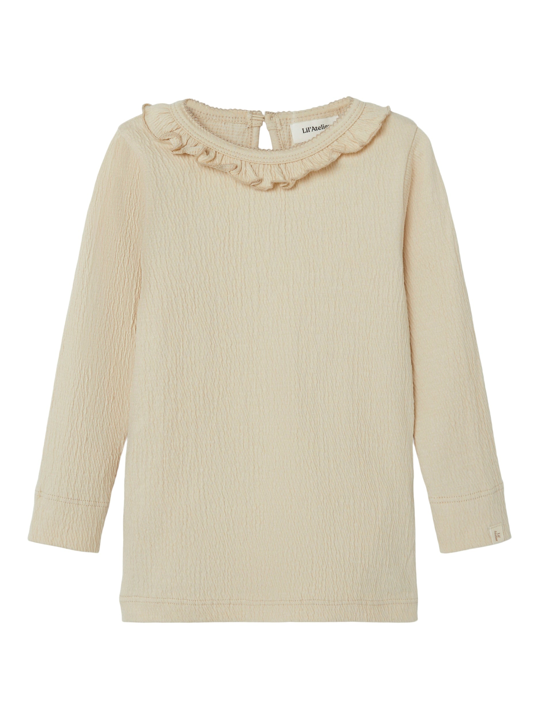 Elegant Råhvid Bluse til Børn - Perfekt til Fest og Hverdag