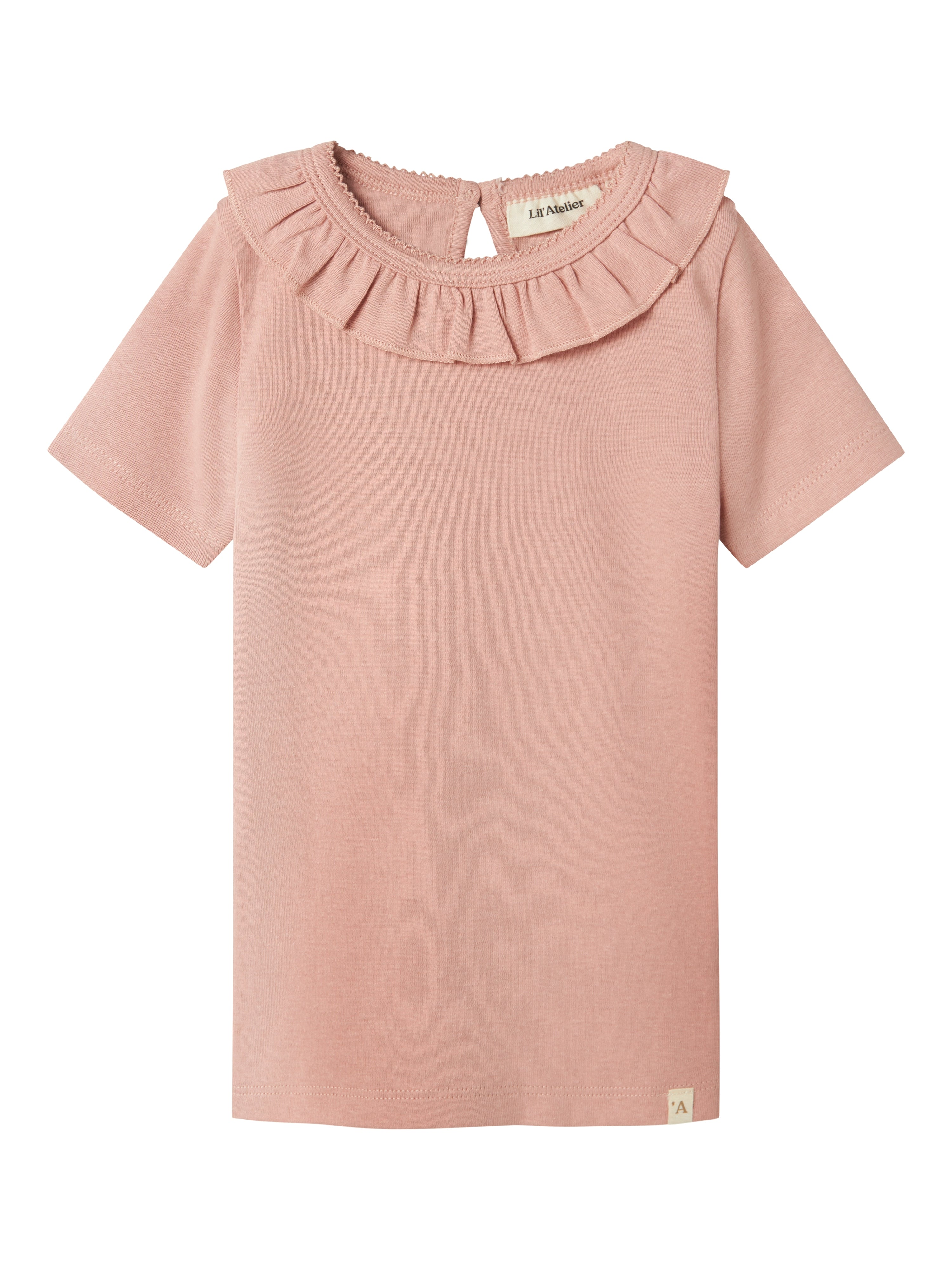 Lil Atelier Lalo Tan Slim Top – Misty Rose til Børn
