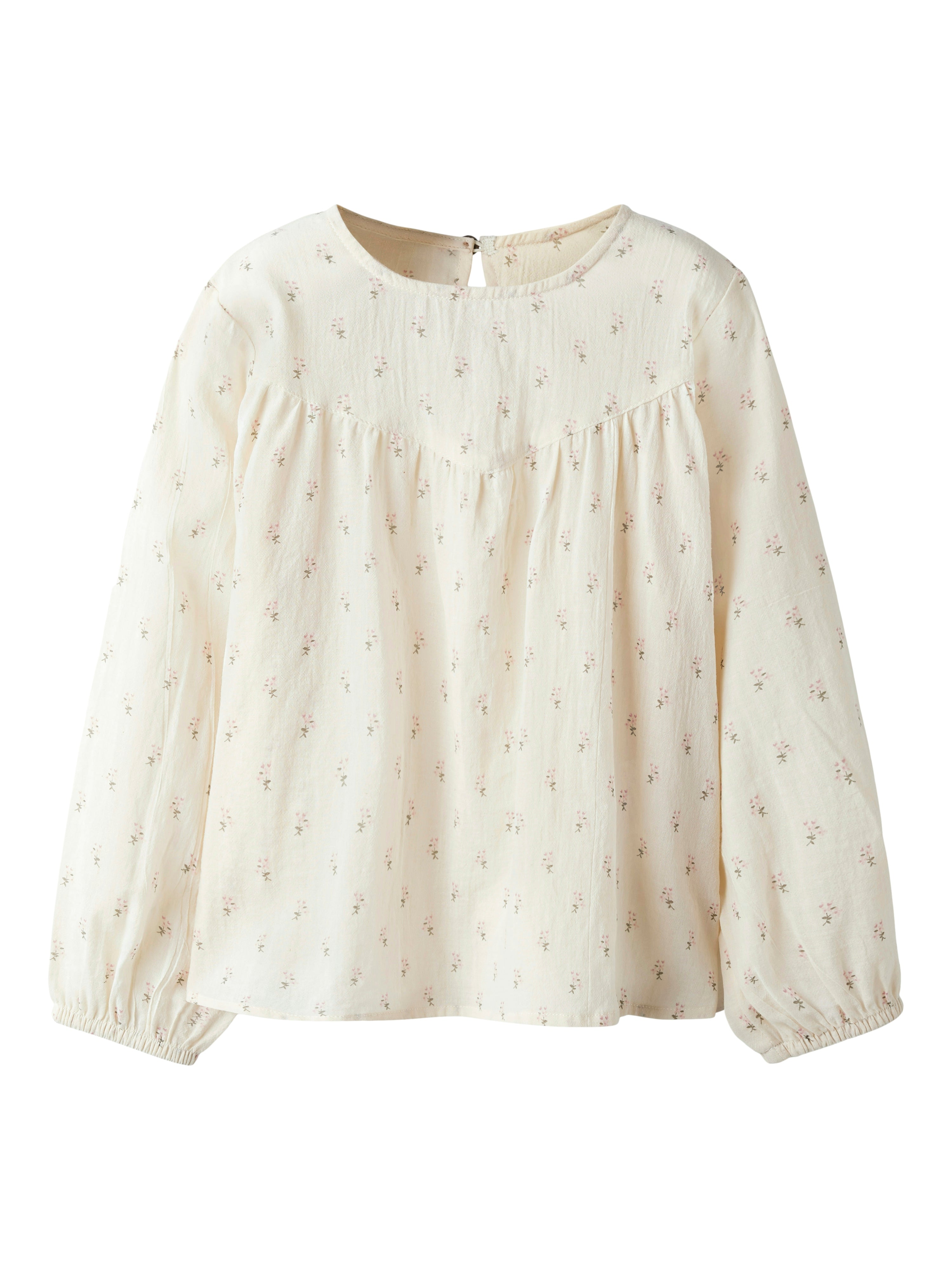 Lil Atelier Noanna Blomster Skjorte – Turtledove Tilbud