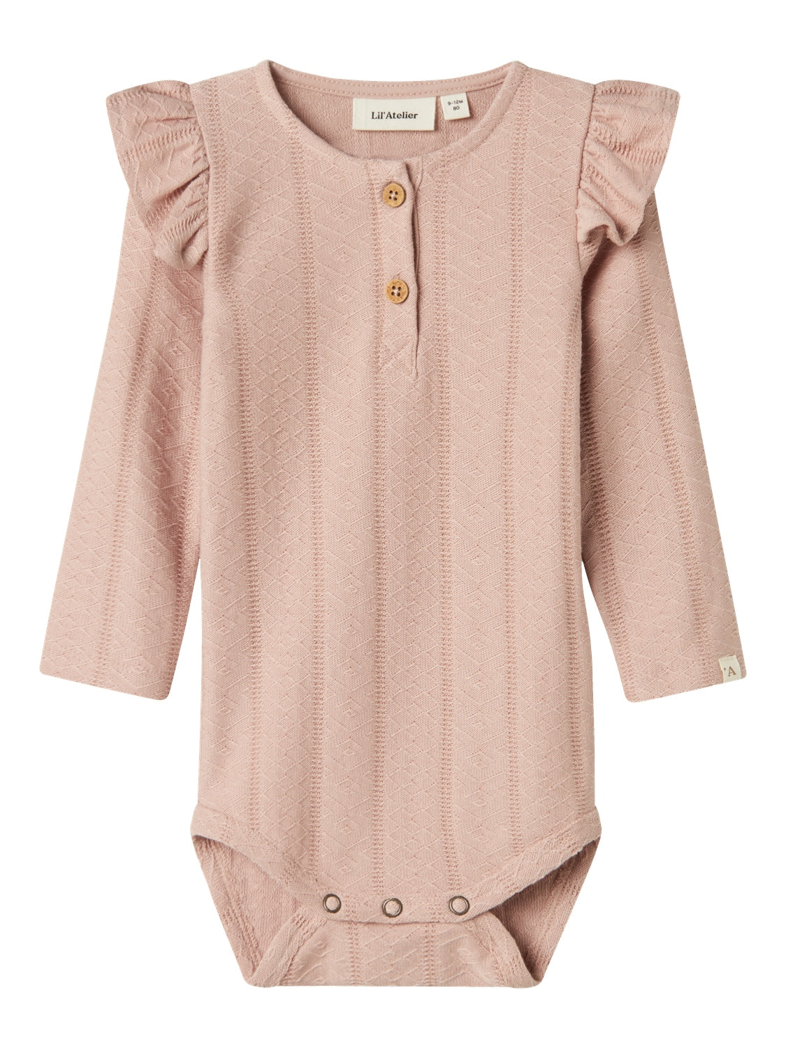Lil Atelier Ominas Slim Body – Skyggegrå – Uovertruffen Tilbud!