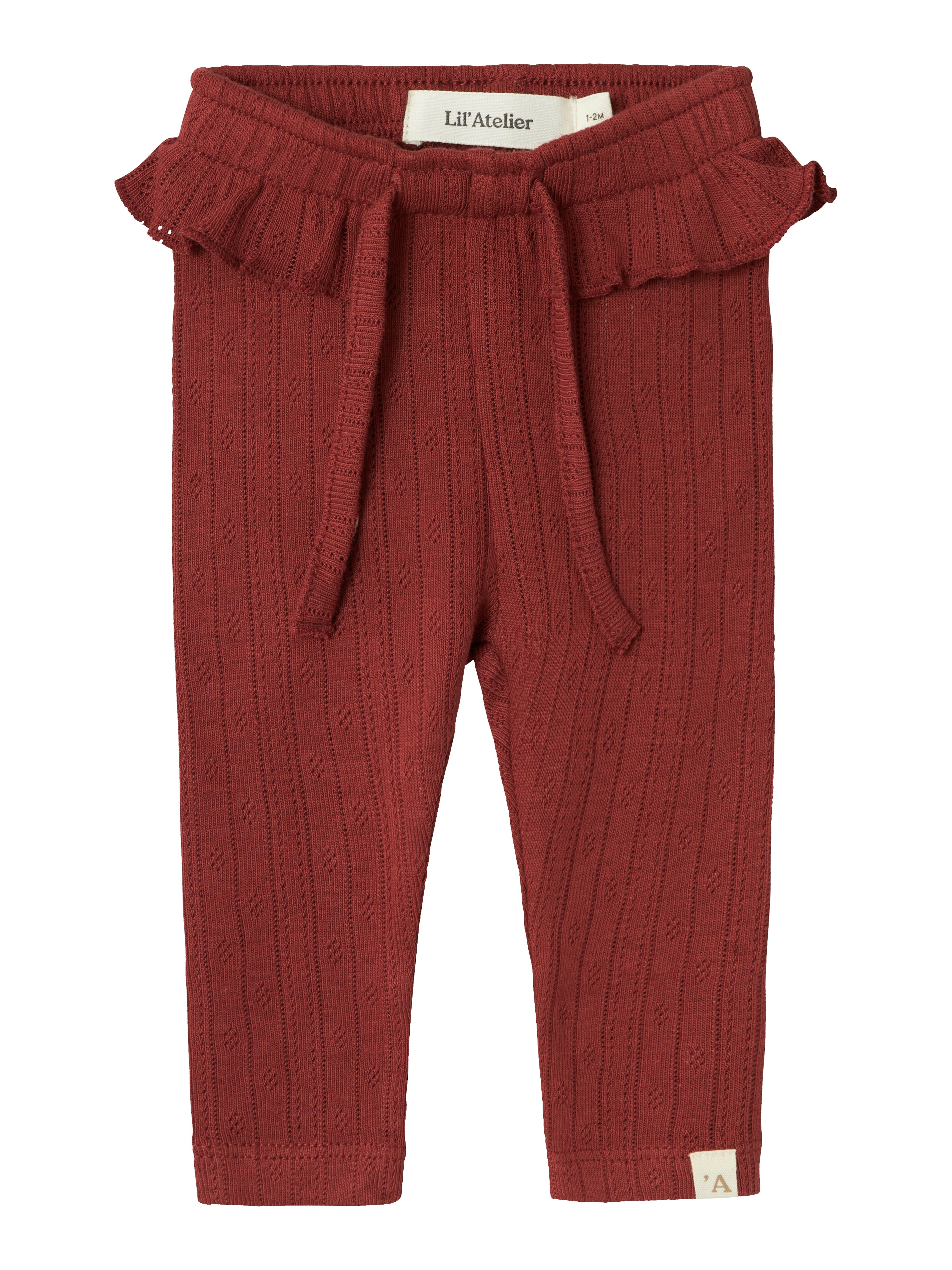 Lil Atelier Rachel Nin Slim Leggings – Spiced Apple Tilbud