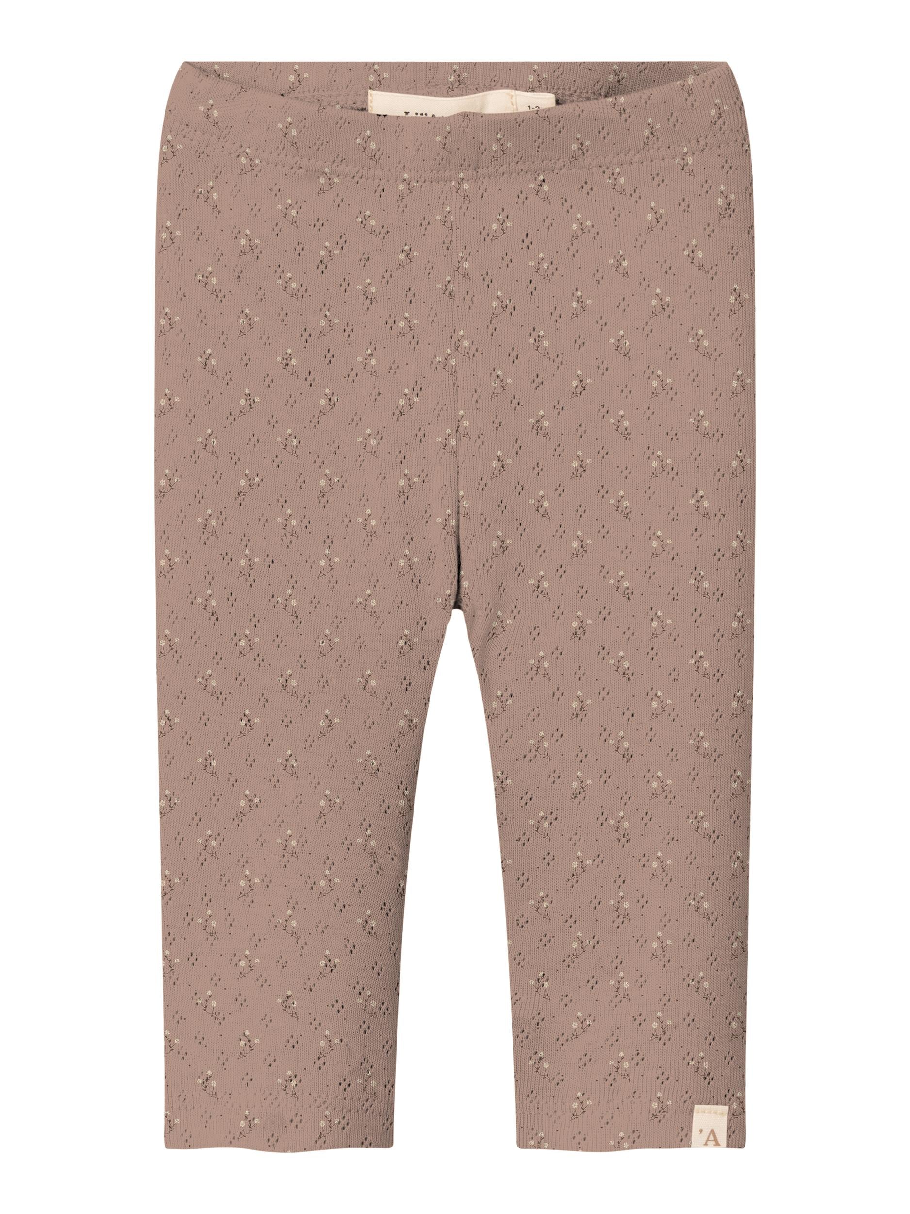 Lil Atelier Rachello Slim Leggings - Nougat - Black Friday Tilbud