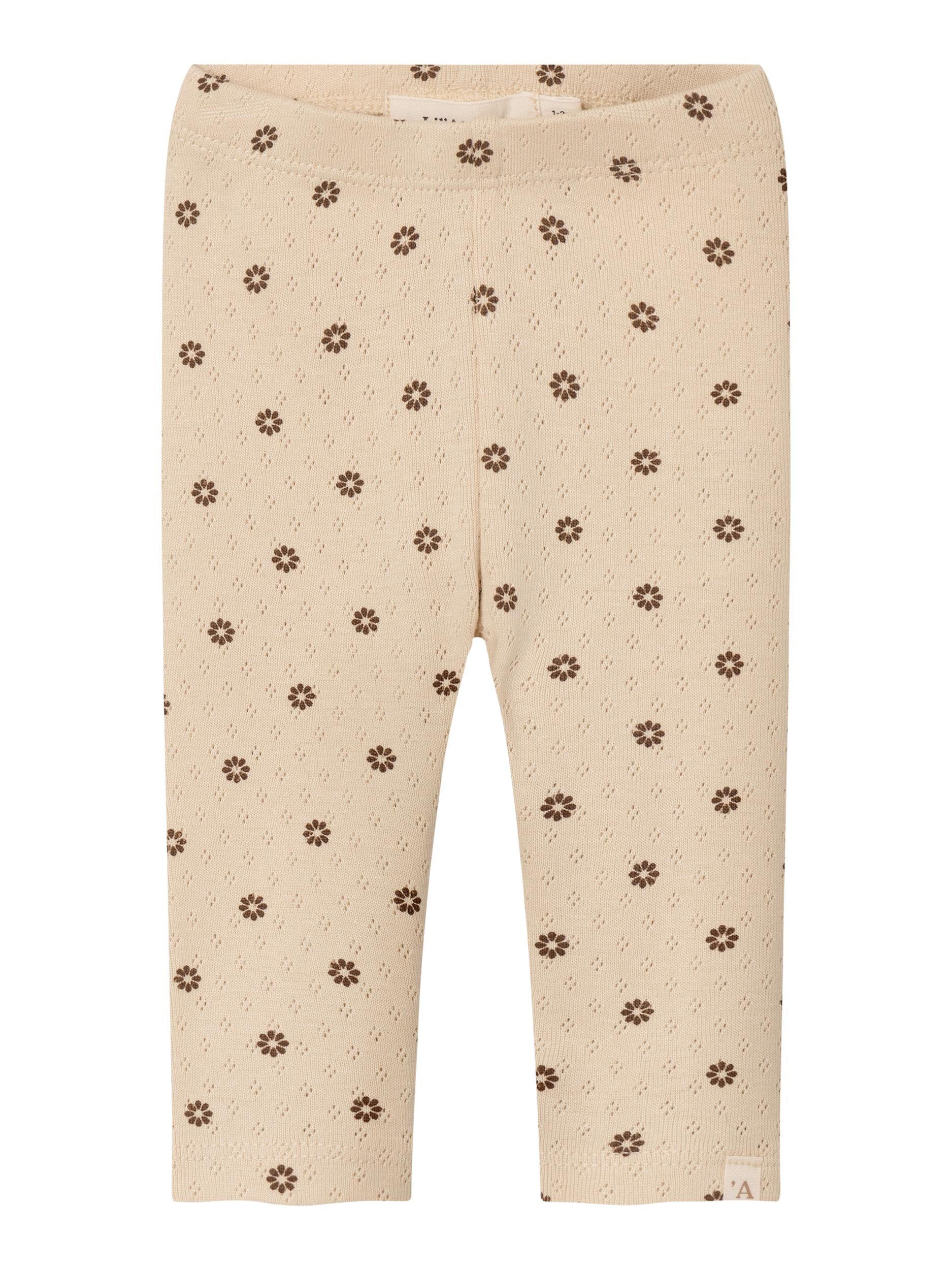 Lil Atelier Rachello Slim Leggings – Wood Ash Tilbud!