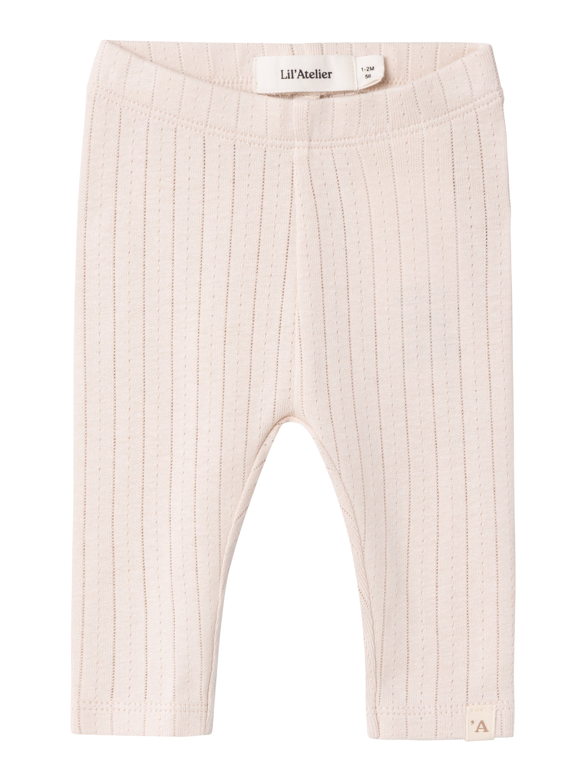 Lil Atelier Rachel Nia Slim Leggings - Shell - Tilbud!