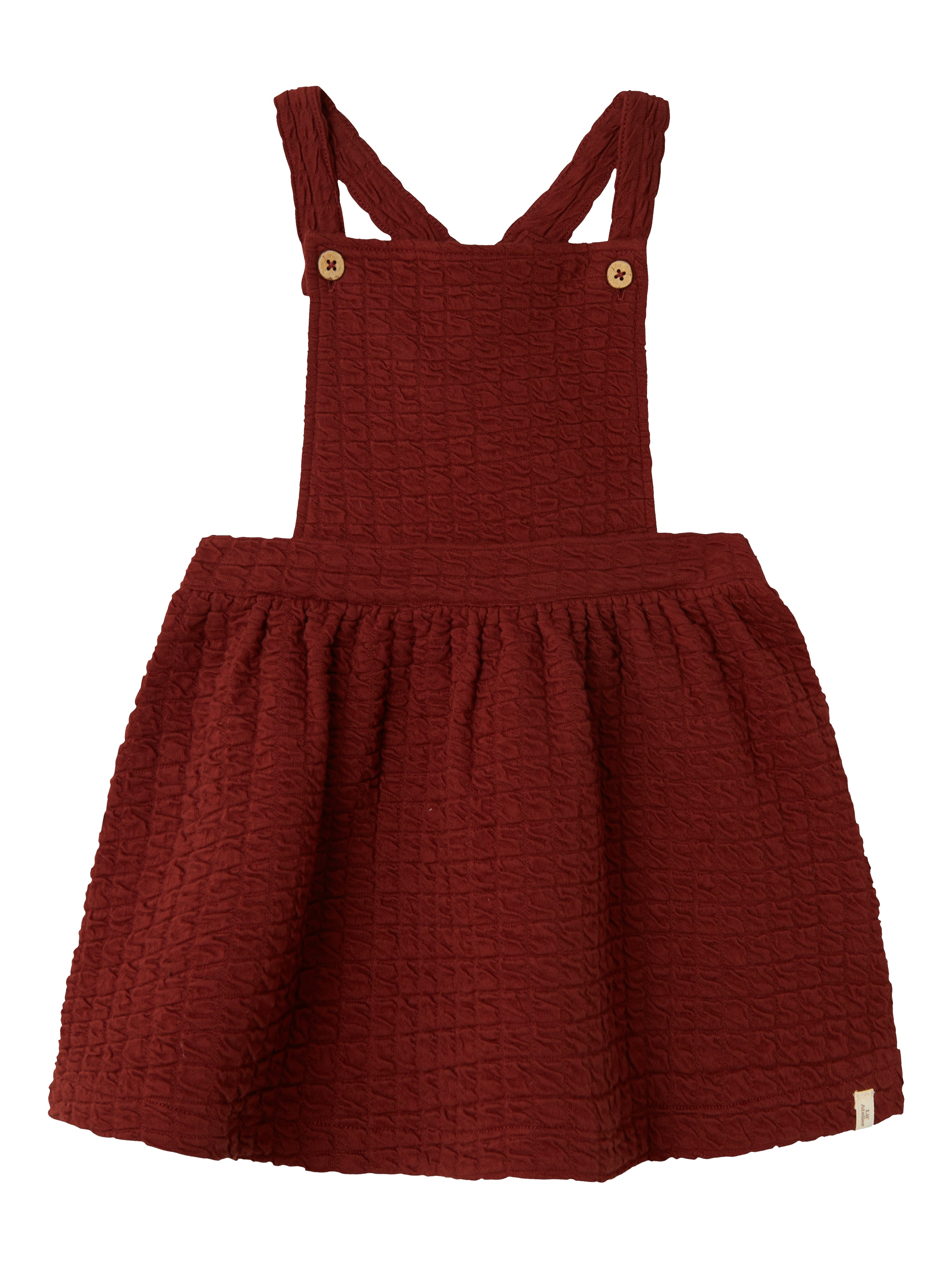 Lil Atelier Reba Kjole – Spiced Apple – Fantastisk Udsalg!