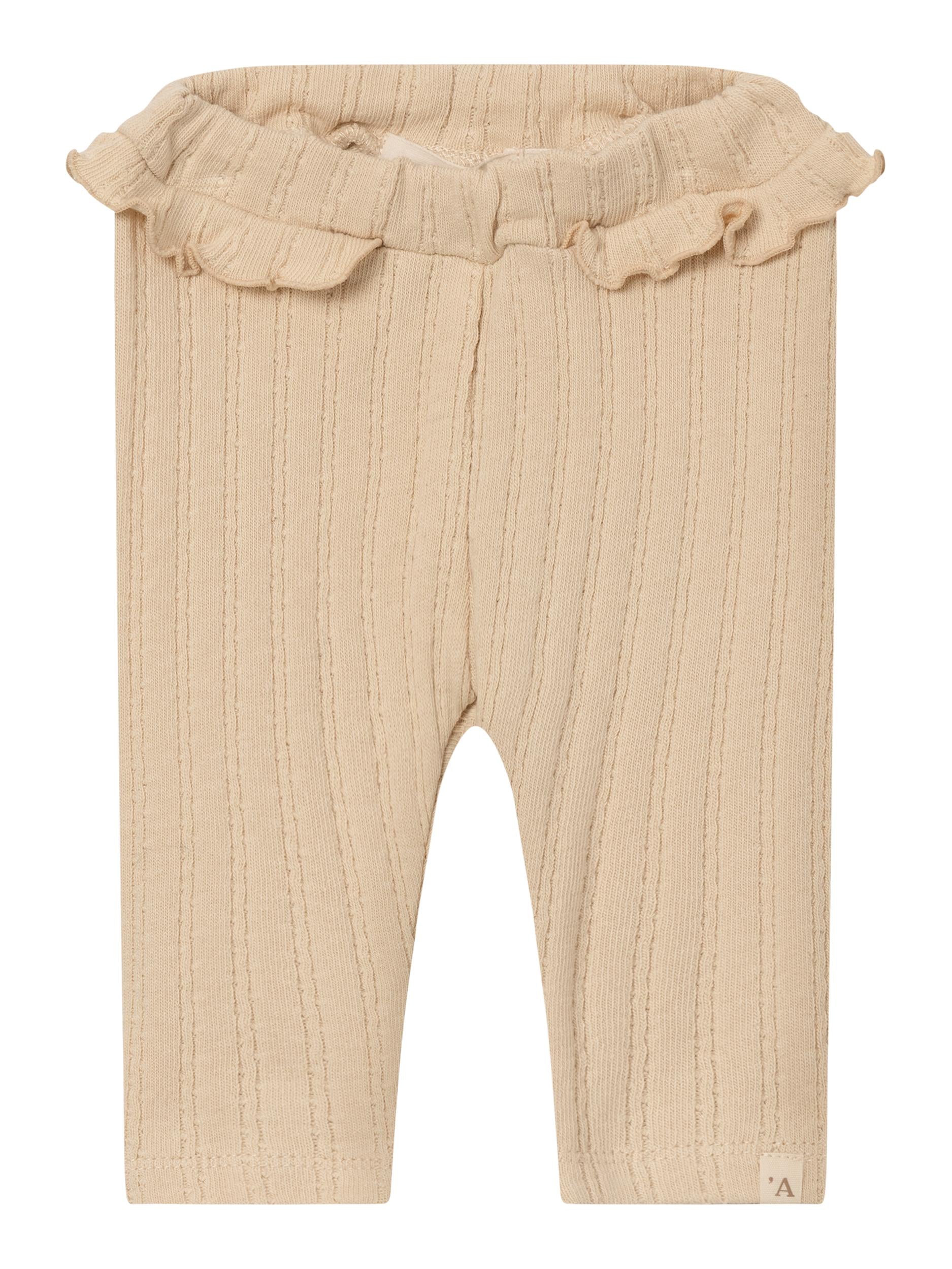Lil Atelier Rita Slim Leggings - Wood Ash - Udsalg!