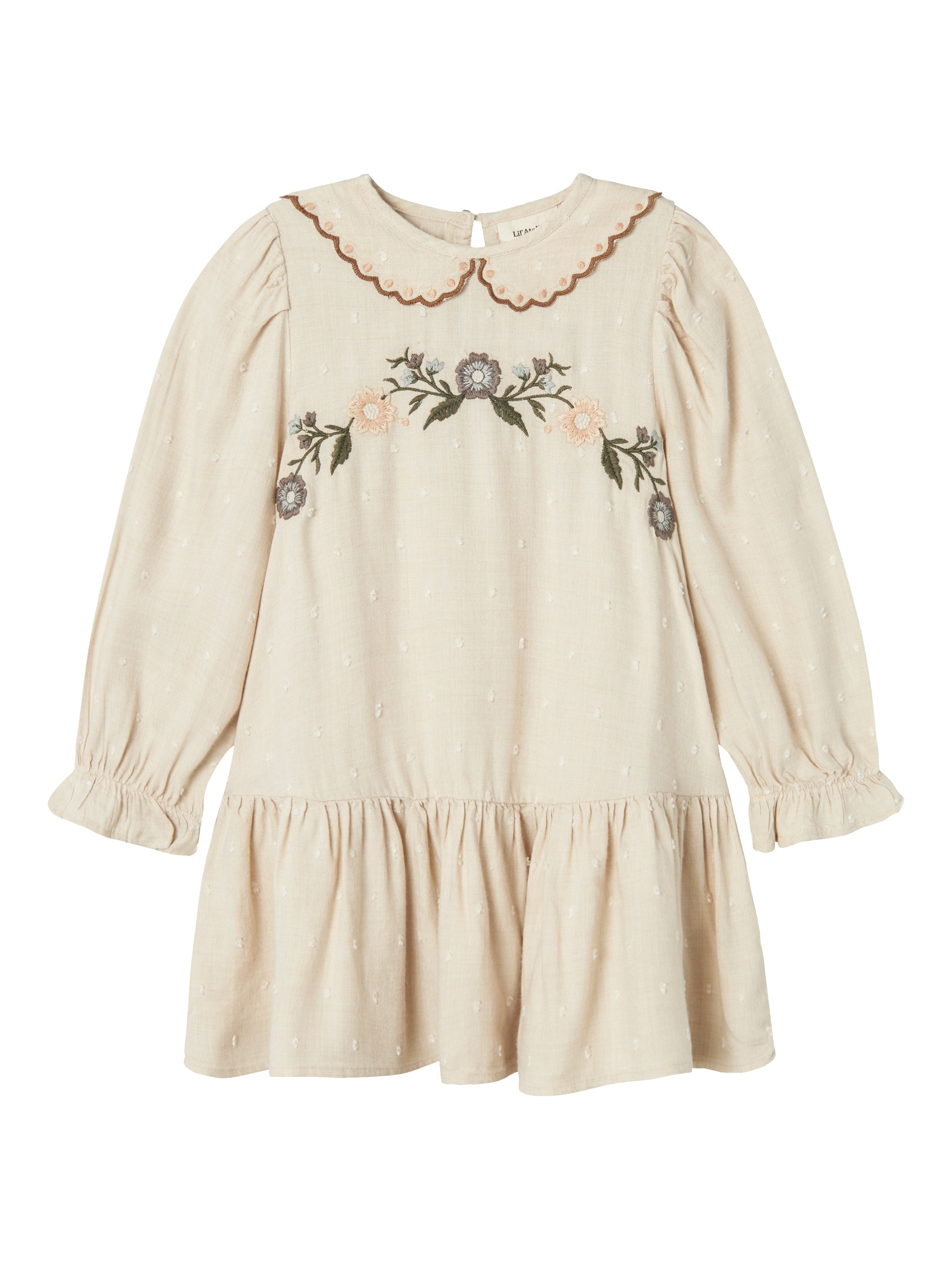 Lil Atelier Safron Julekjole – Elegance til Festlige Dage