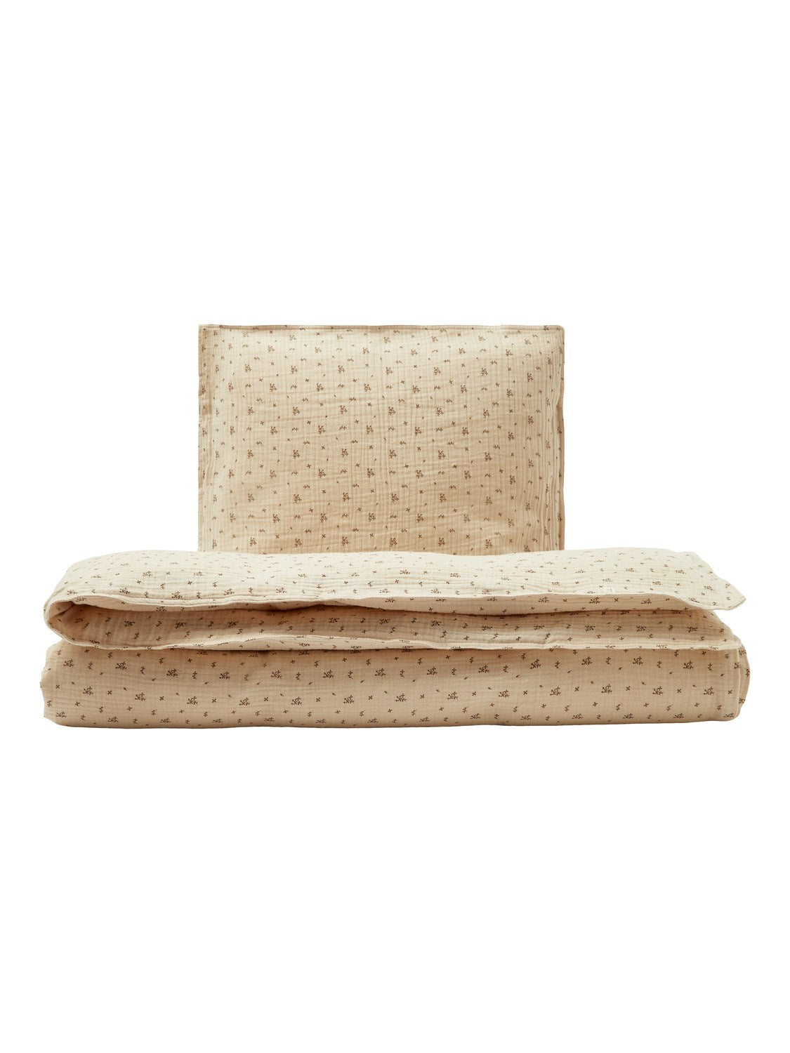 Lil Atelier Nolin Baby Sengetøj – Wood Ash Tilbud!