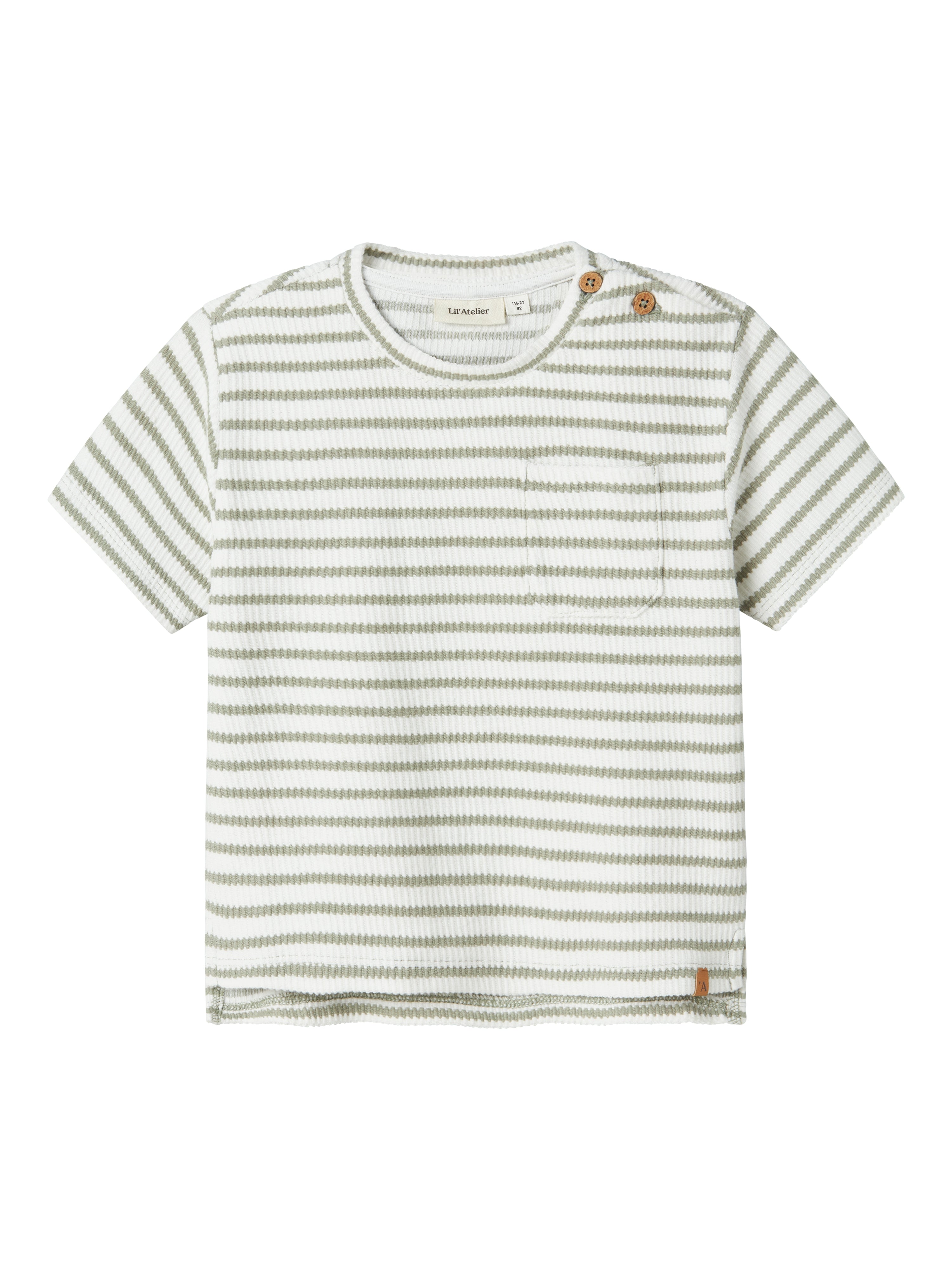 Lil Atelier Tadeo Top - Seagrass - Sommerens Uundgåelige!