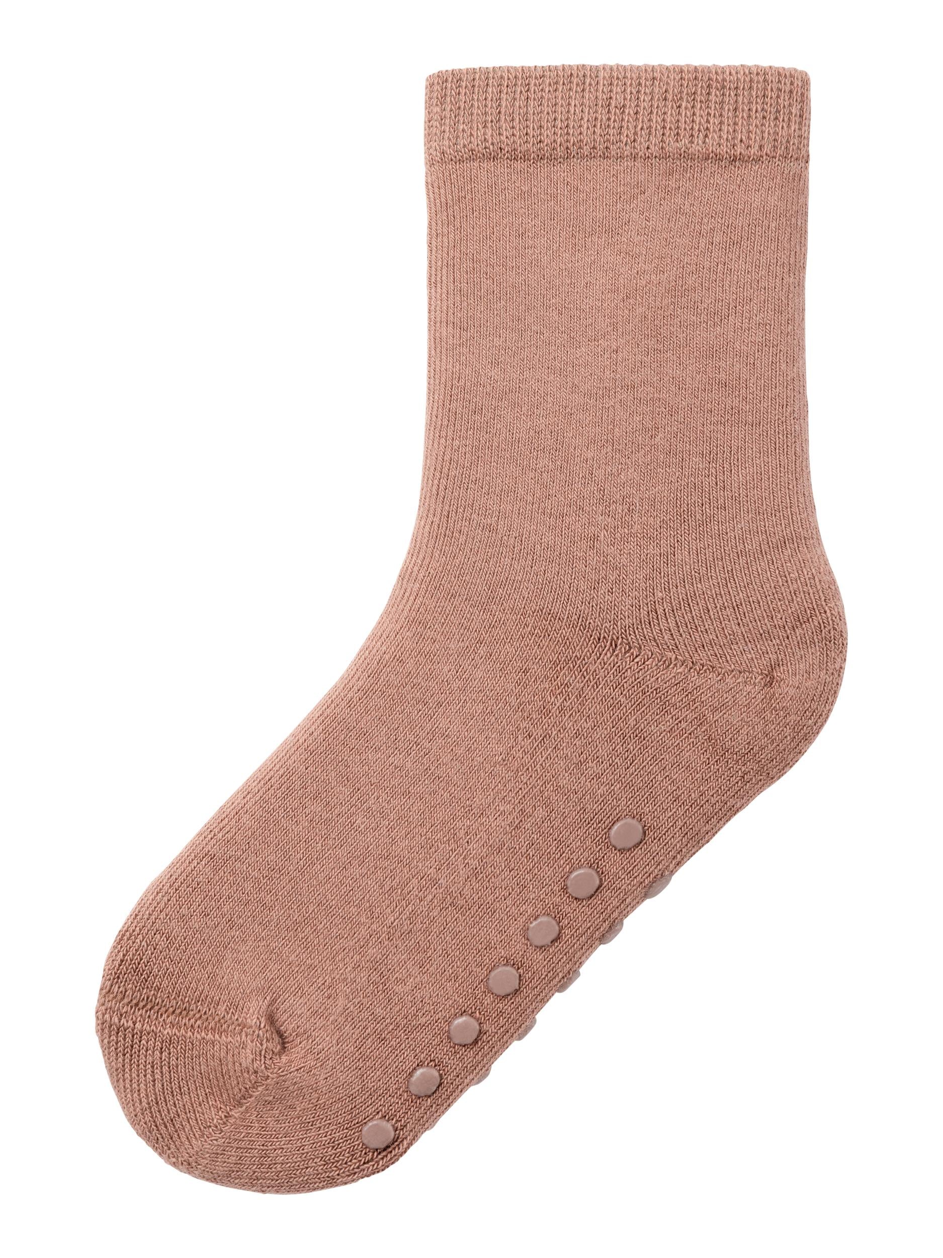Lil Atelier – Tero Frotte Babysokker – Mørk Jord på udsalg!