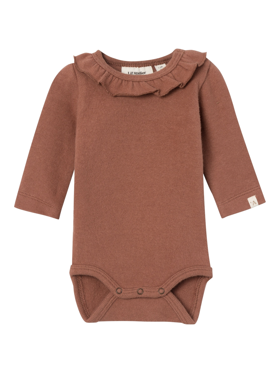 Lil Atelier Thora Slim Body – Carob Brown – Udsalg!