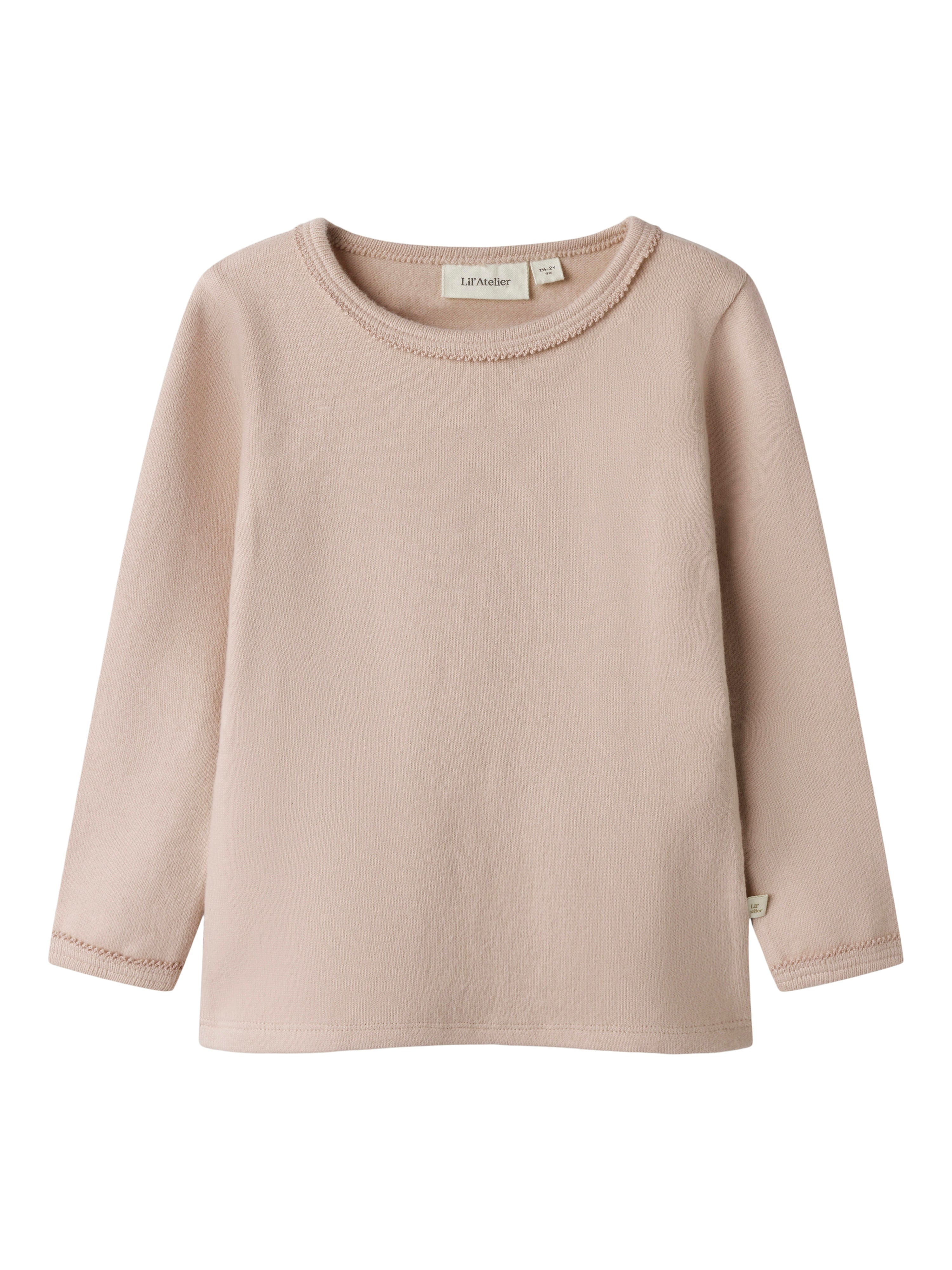 Lil Atelier Thoro Slim Top - Misty Rose - Fantastisk Udsalg!