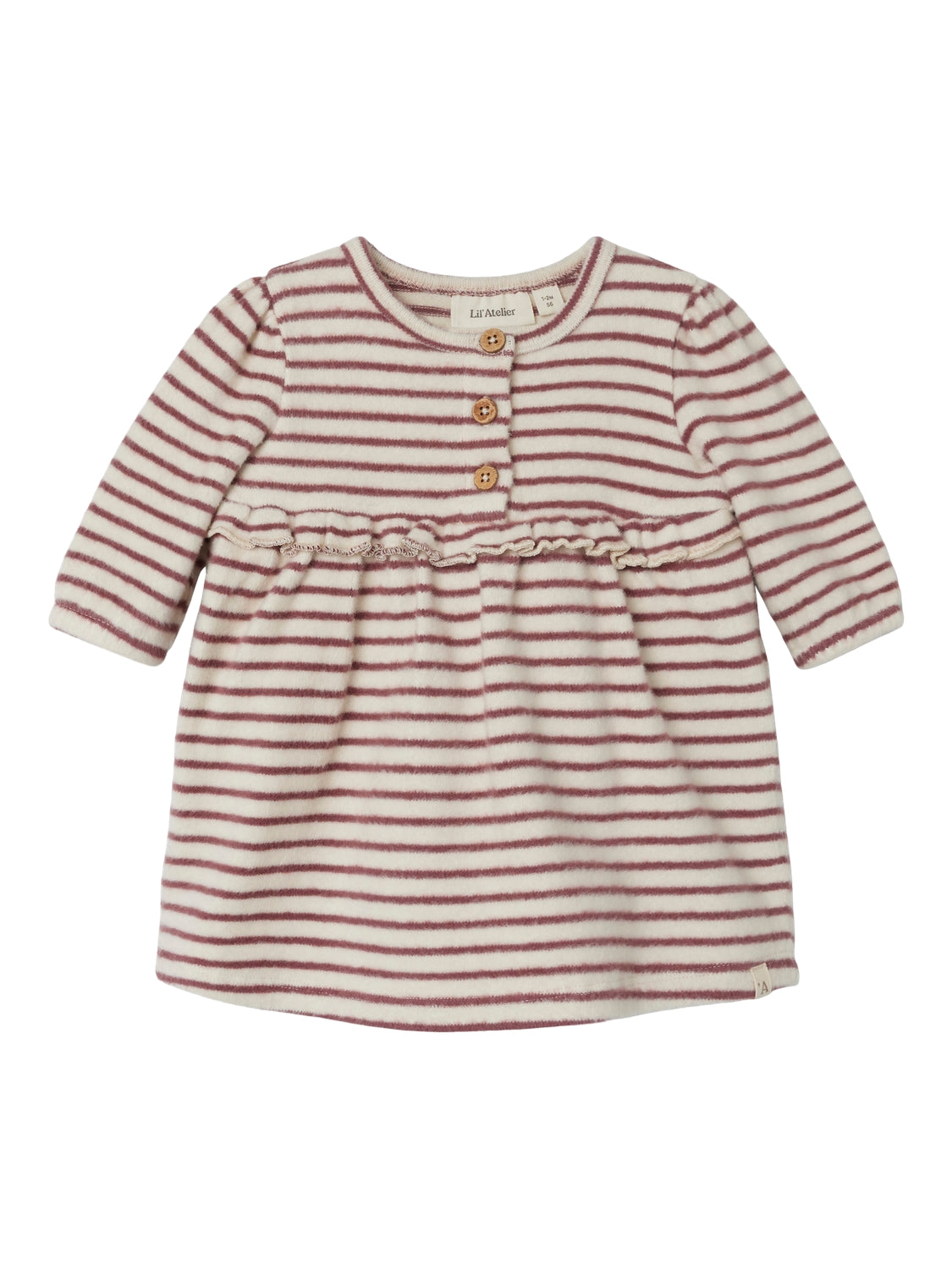 Lil Atelier Thoro Bodykjole – Birch Rosebrown – Børne elegance