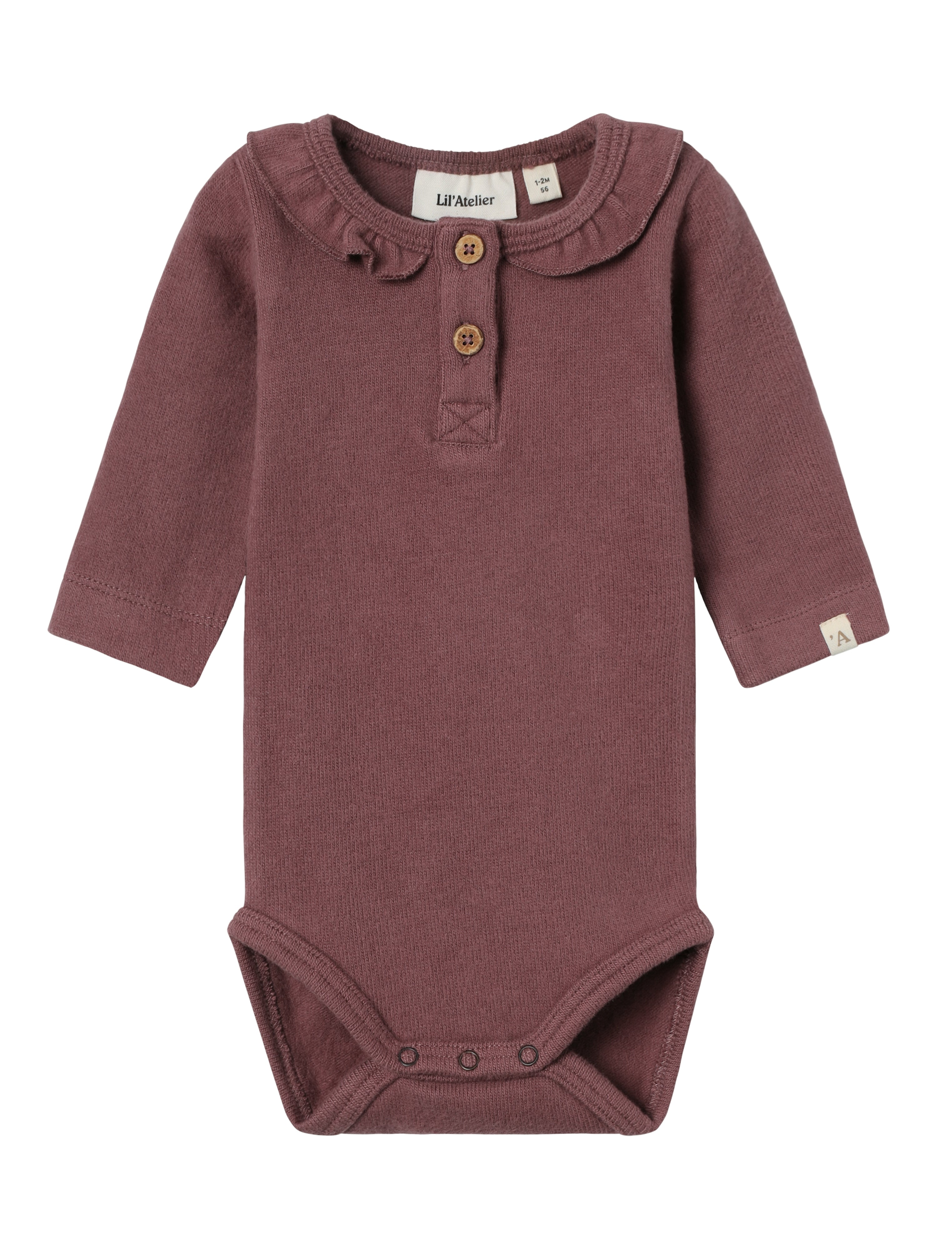 Lil Atelier Thoro Hou Body - Rose Brown - Komfortabel Stil