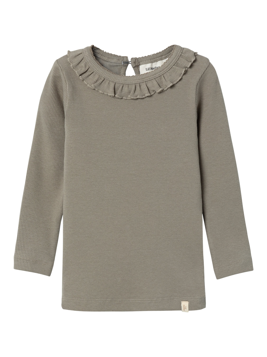 Lil Atelier Gago Dia Slim Bluse – Dried Sage – Rabat!