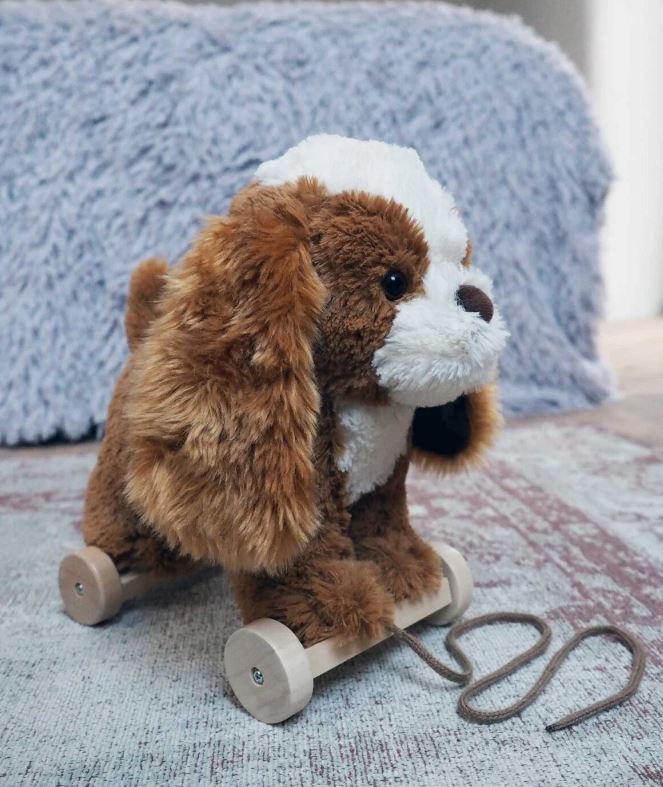 Trækdyr Peanut – Søde hundehvalp til leg og læring