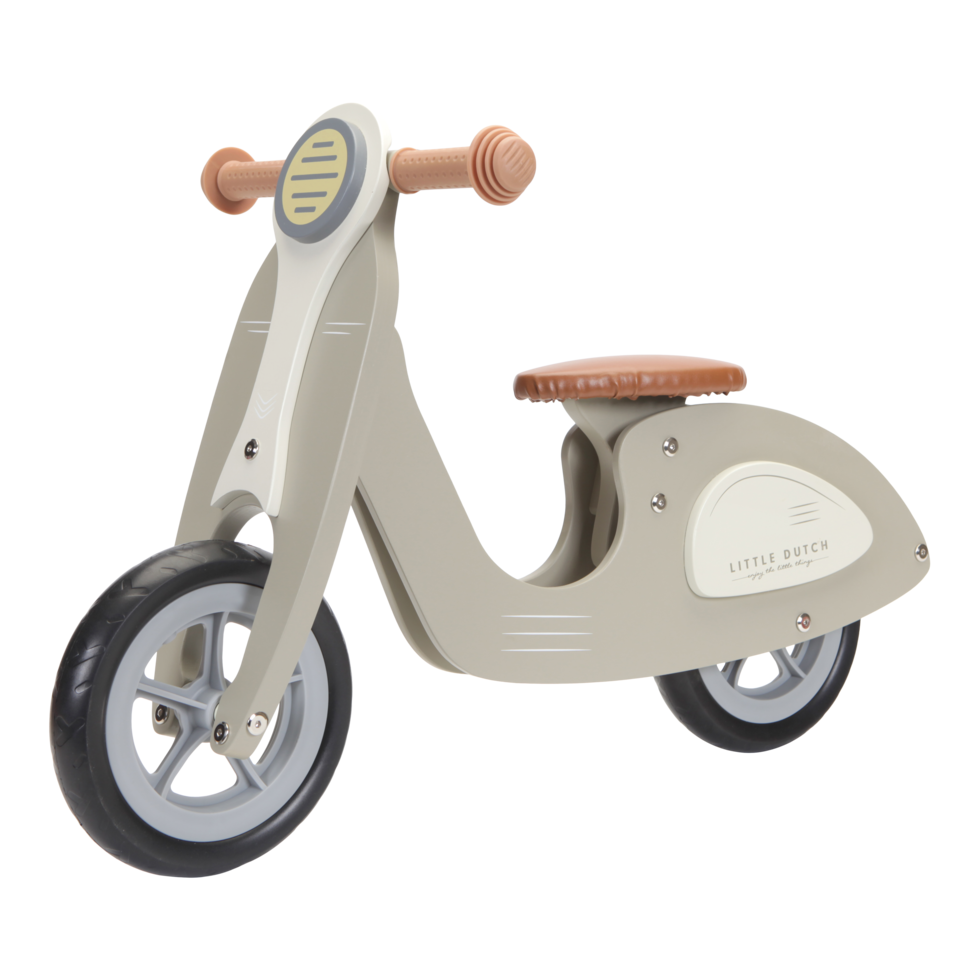 Little Dutch Løbecykel – Støvet Grøn til Aktiv Leg