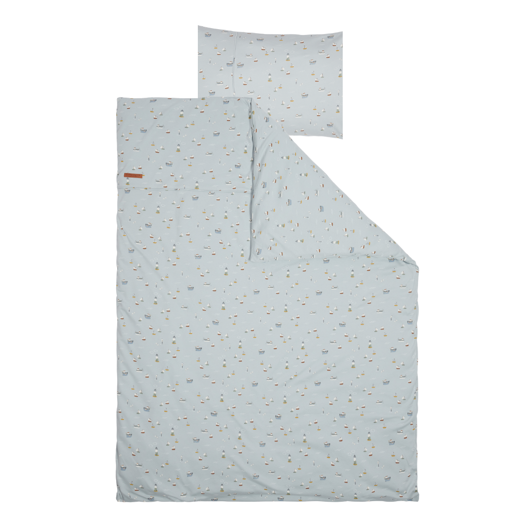 Little Dutch Junior Sengetøj – Sailors Bay Blue Tilbud